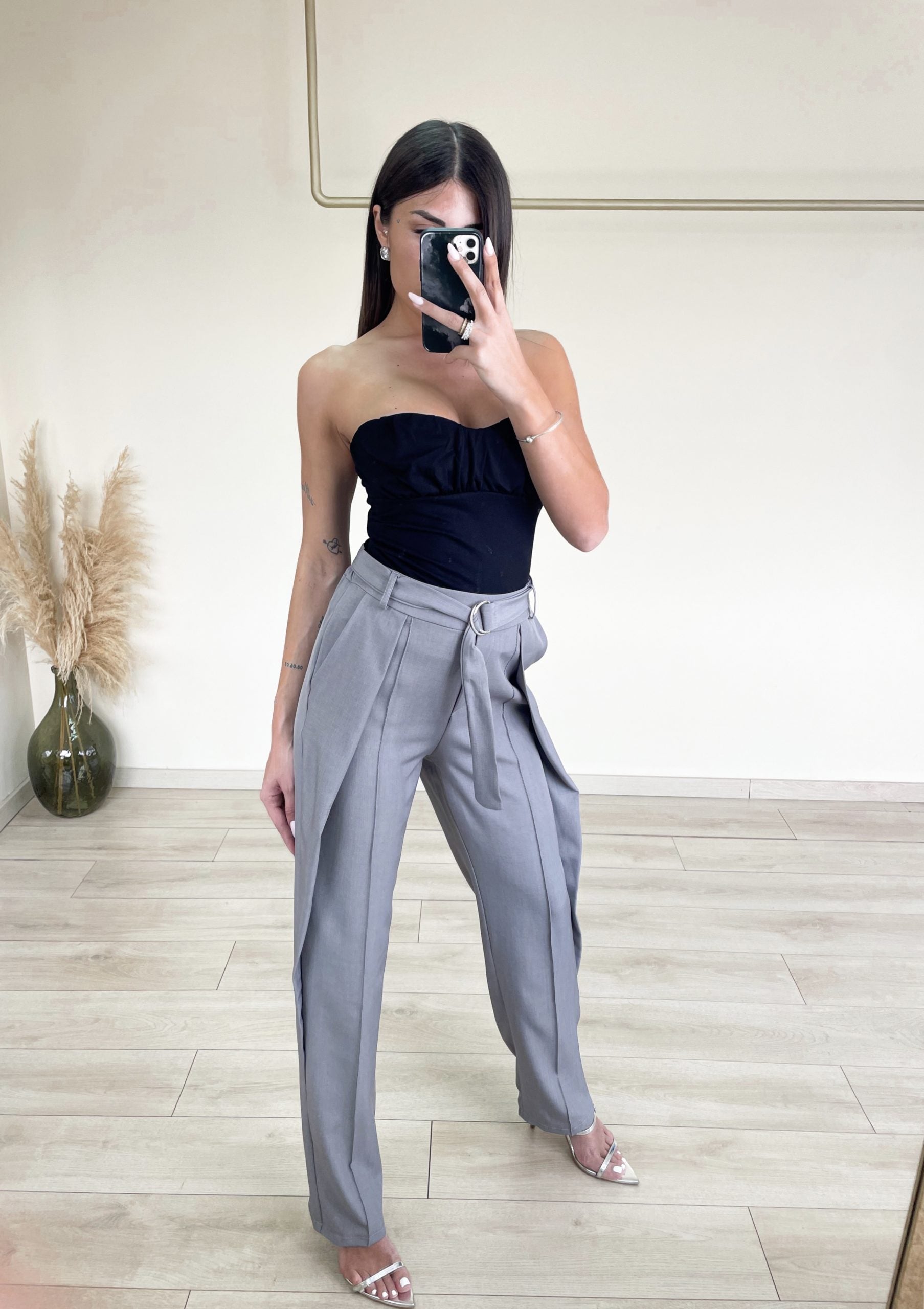Office Pants - Γκρι