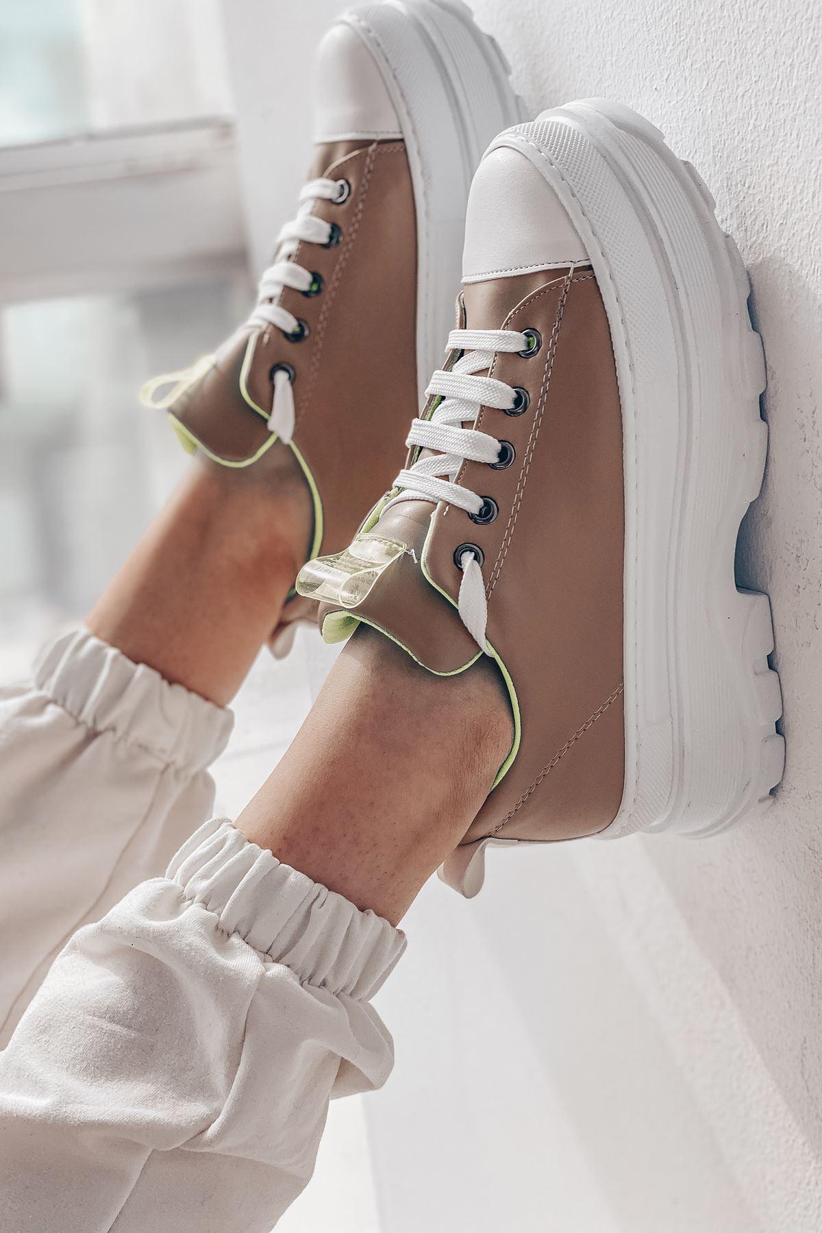 Olivia Sneakers - Μπεζ-thumbmail-4