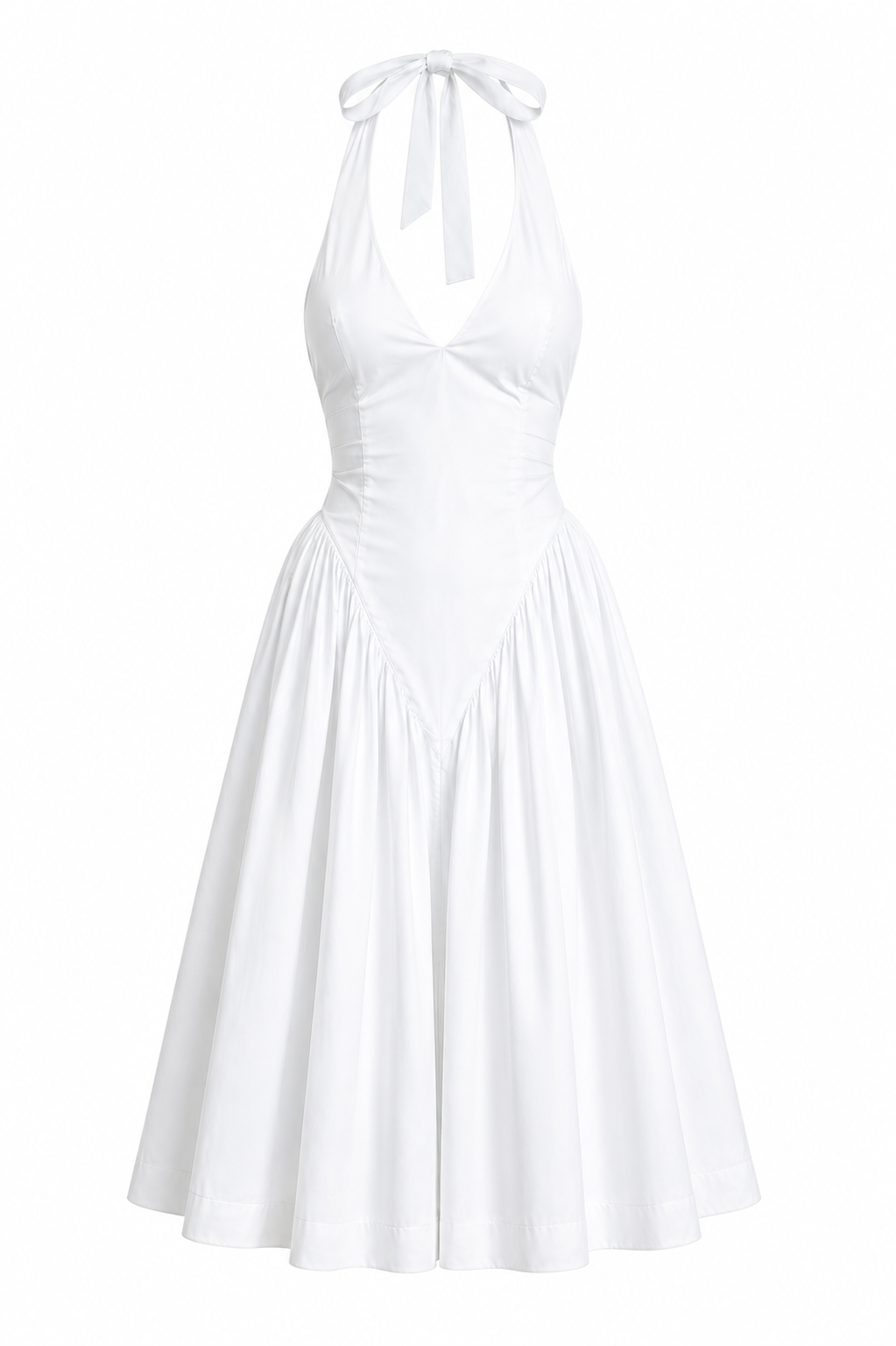 Cathrin Dress - Λευκό