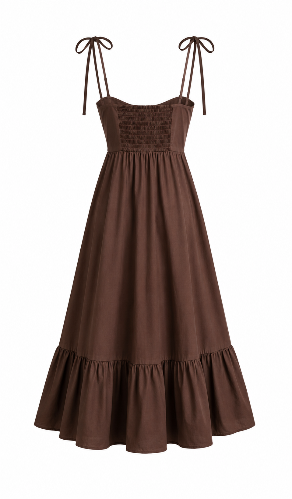 Helen Dress - Καφέ