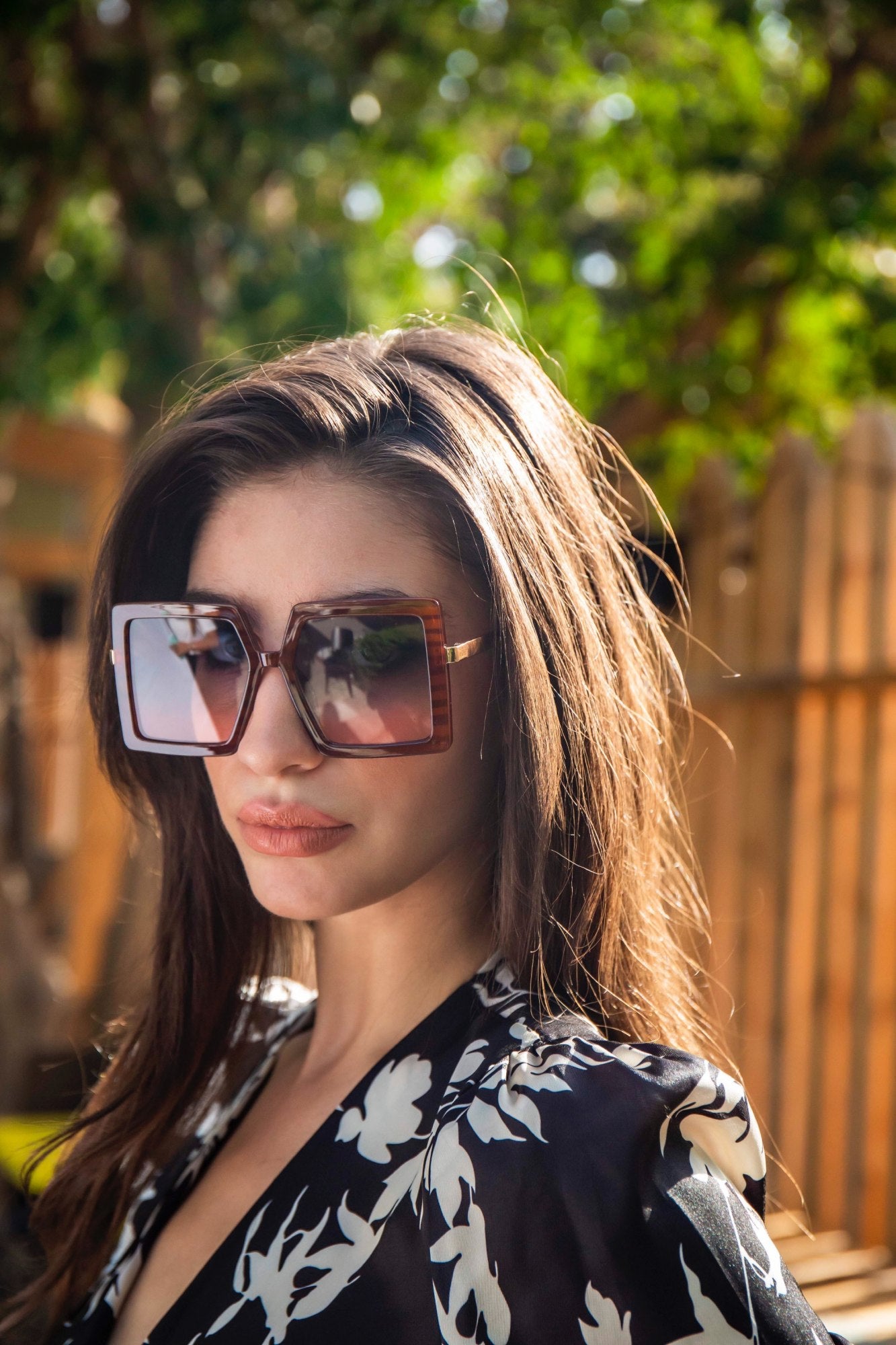 Clara Sunglasses - Καφέ-thumbmail-2