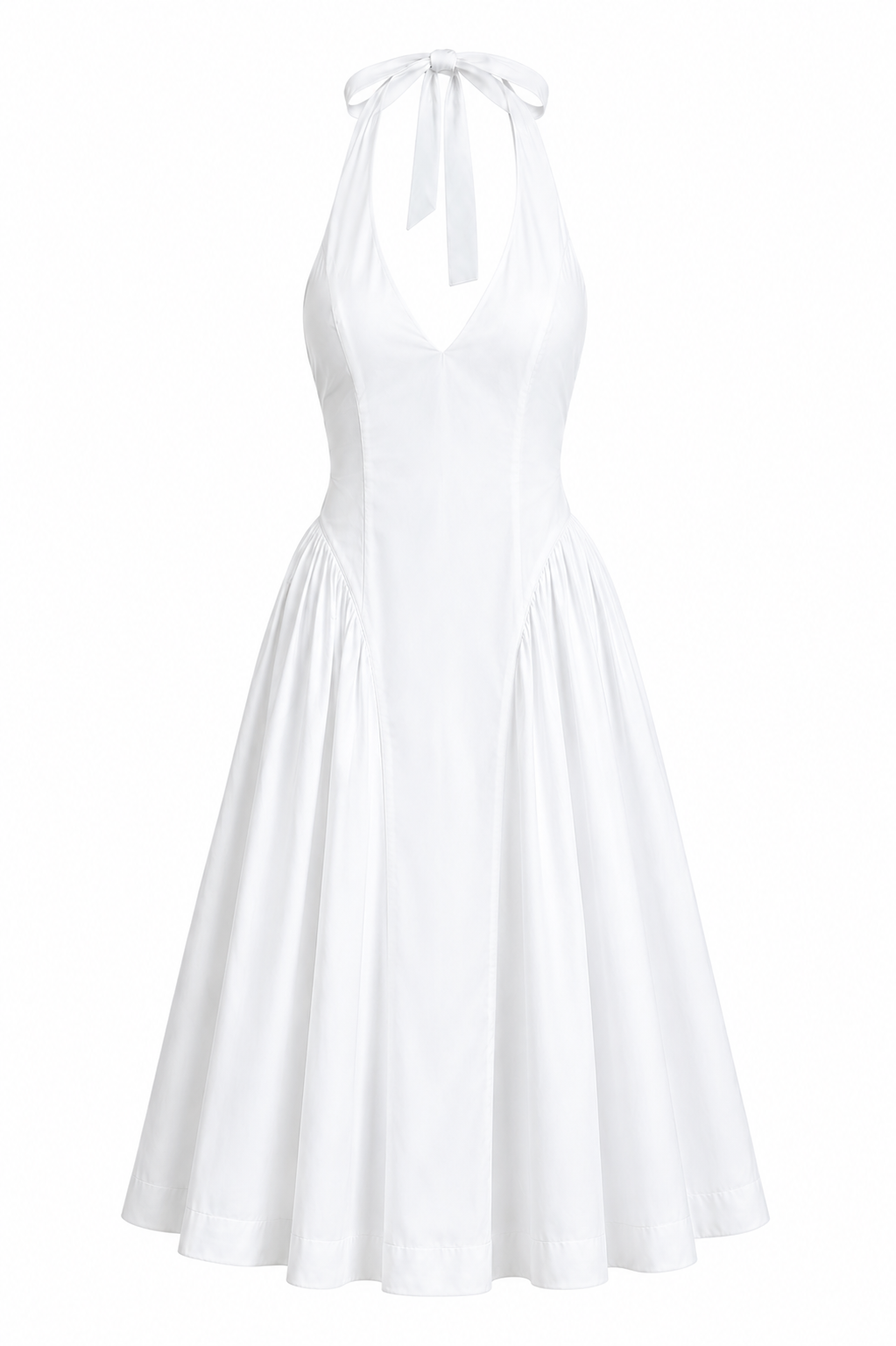 Cathrin Dress - Λευκό