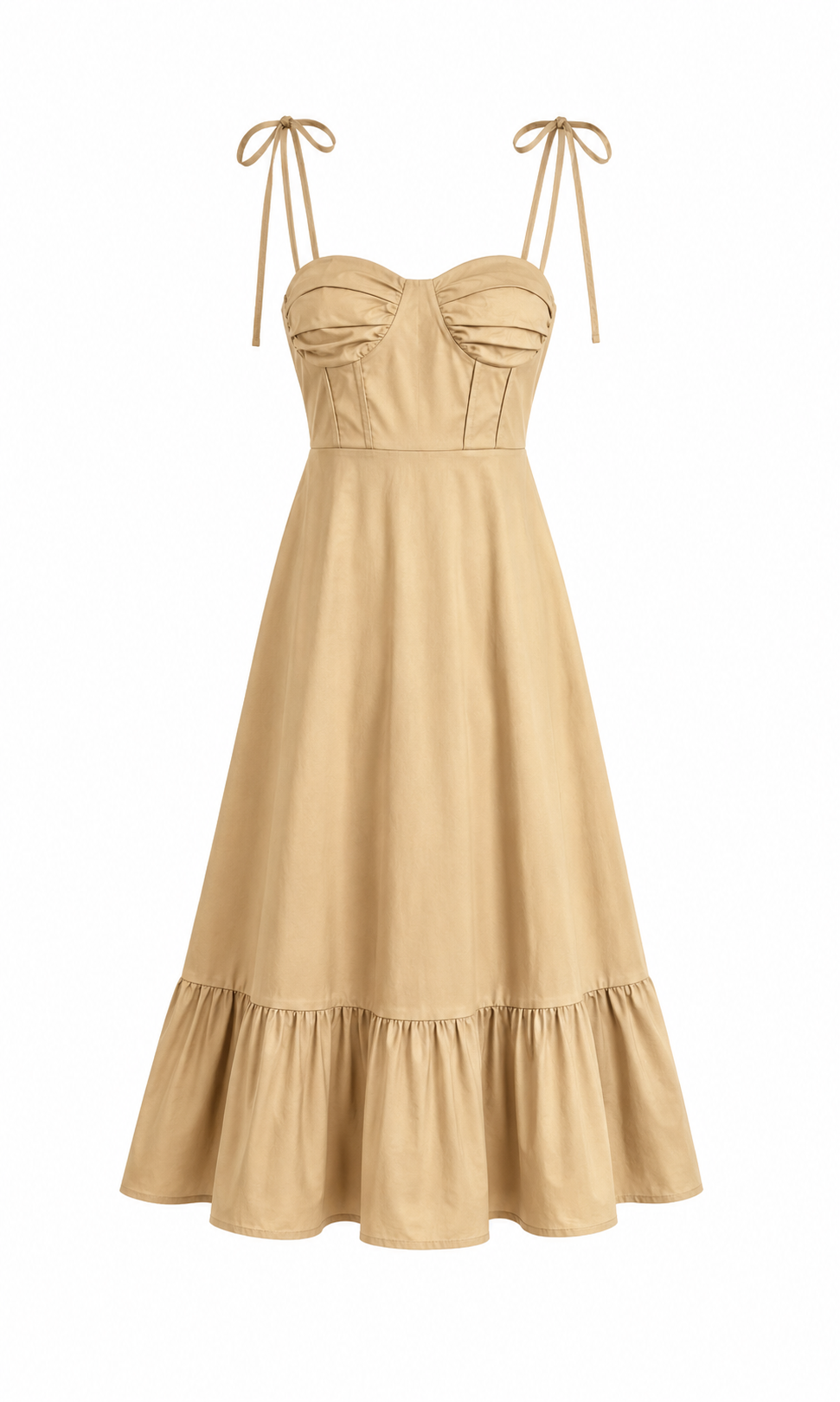 Helen Dress - Μπεζ