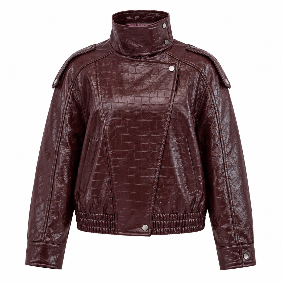 Sandra Jacket - Μπορντώ-thumbmail-1
