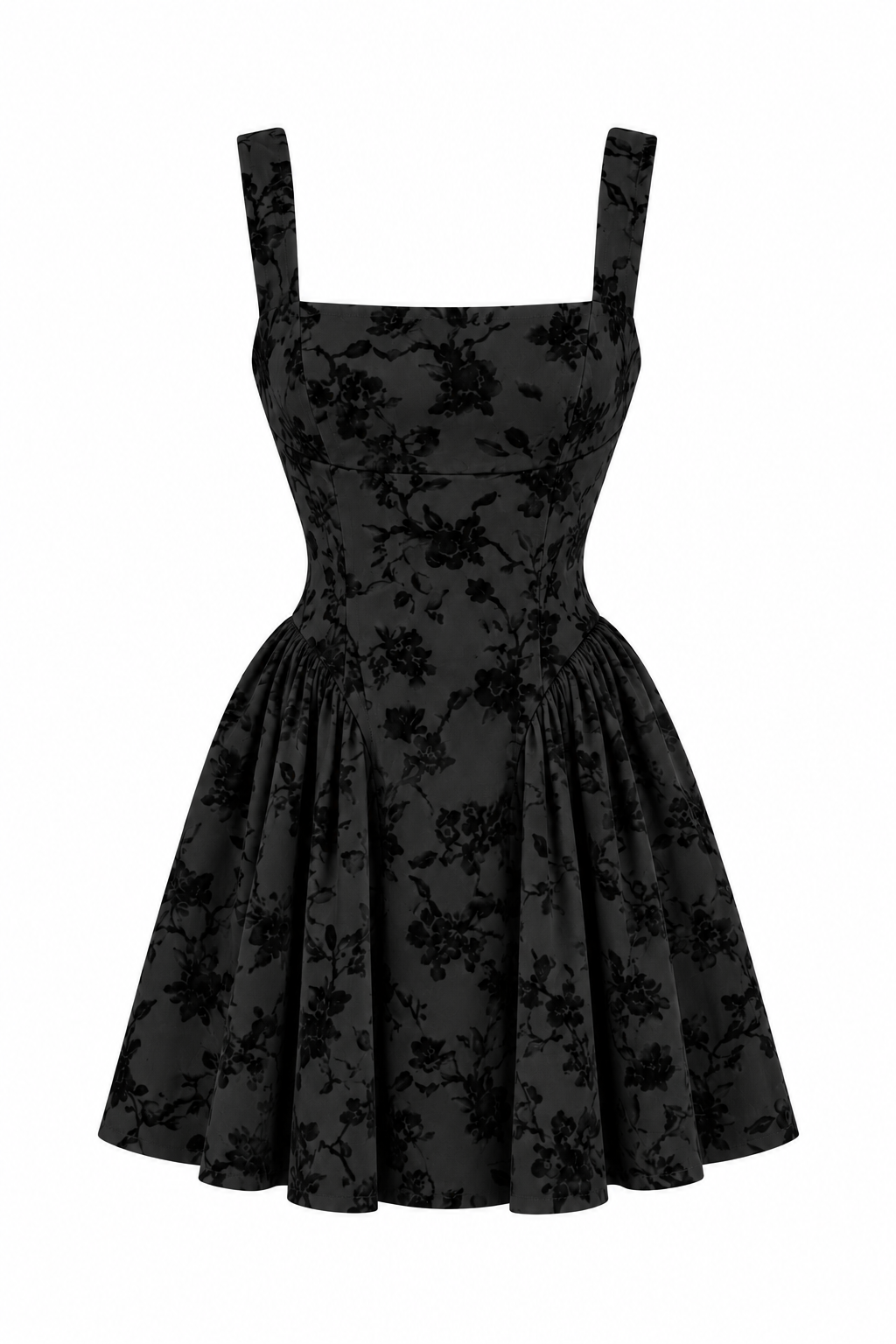 Chrysa Dress - Μαύρο-thumbmail-2
