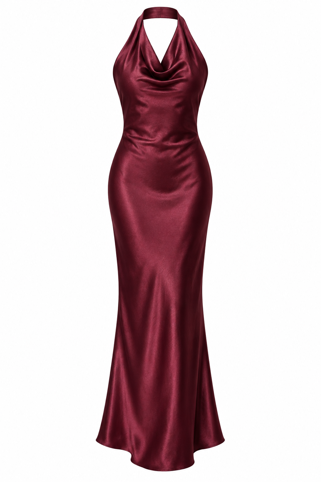 Zenia Dress - Μπορντώ-thumbmail-1