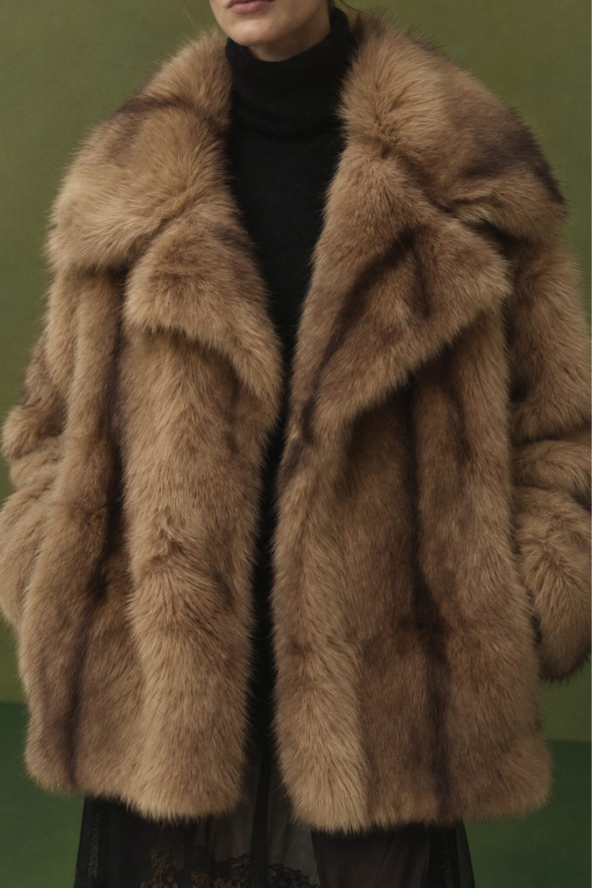 Celina Fur - Μπεζ-thumbmail-3