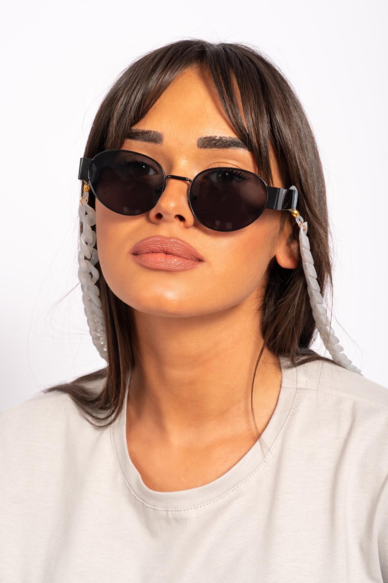 Salina Chain Sunglasses - Λευκό του πάγου-thumbmail-2