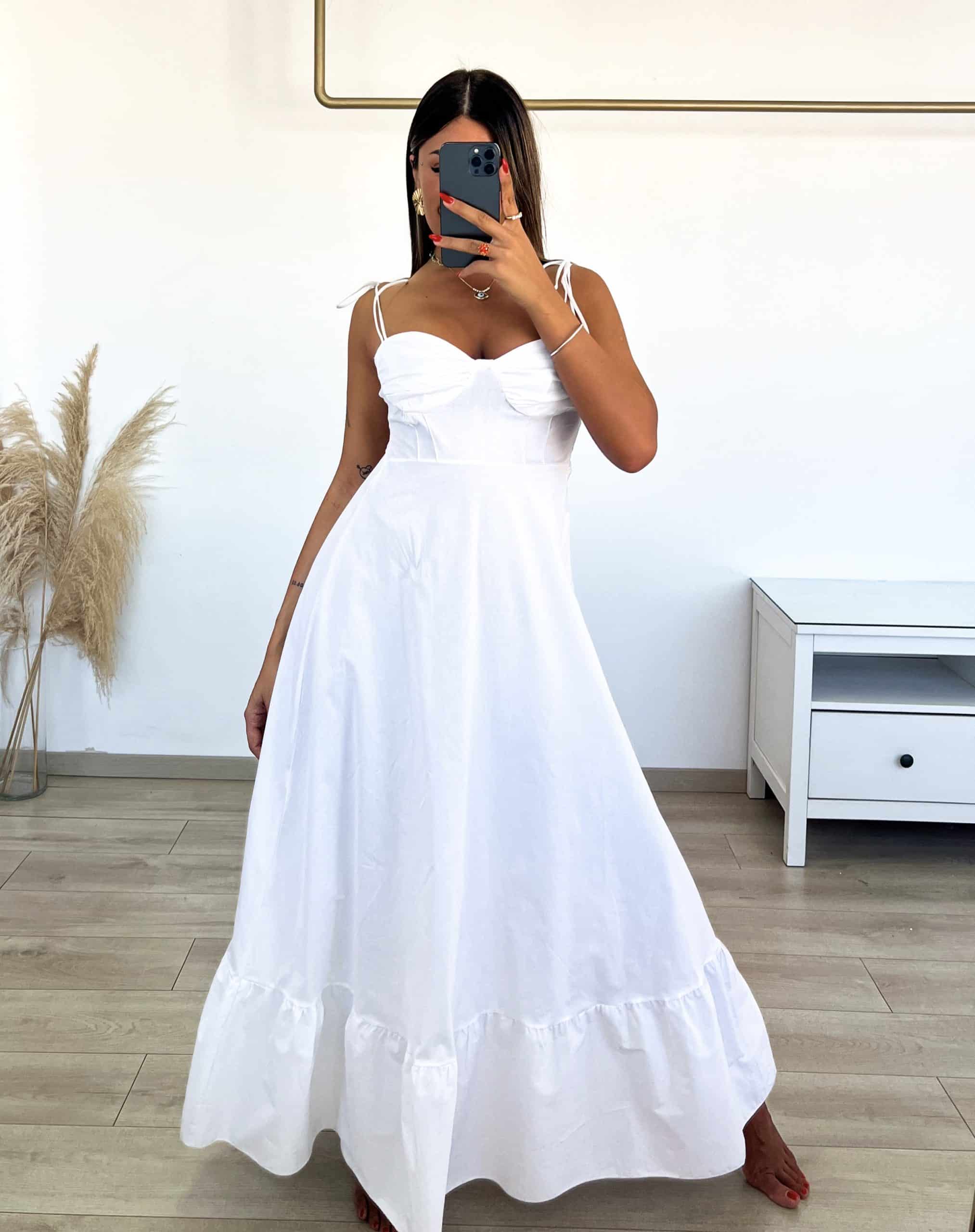Helen Dress - Λευκό