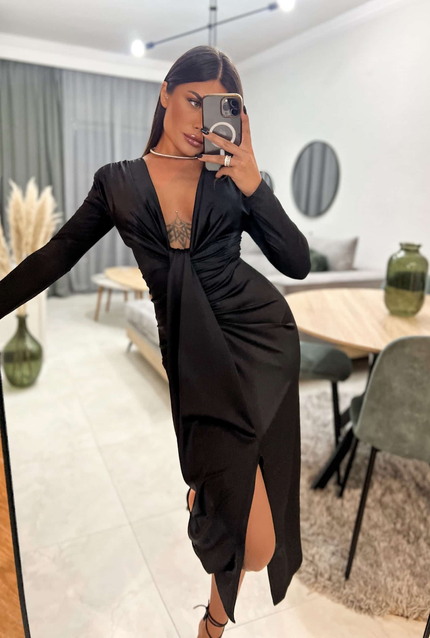 Julia Dress - Μαύρο