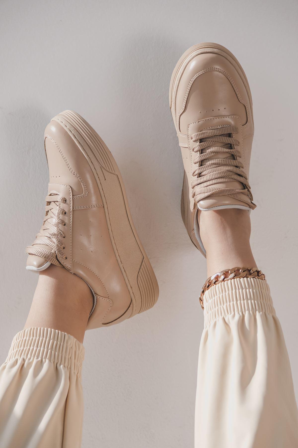 Kylie Sneakers - Μπεζ-thumbmail-4