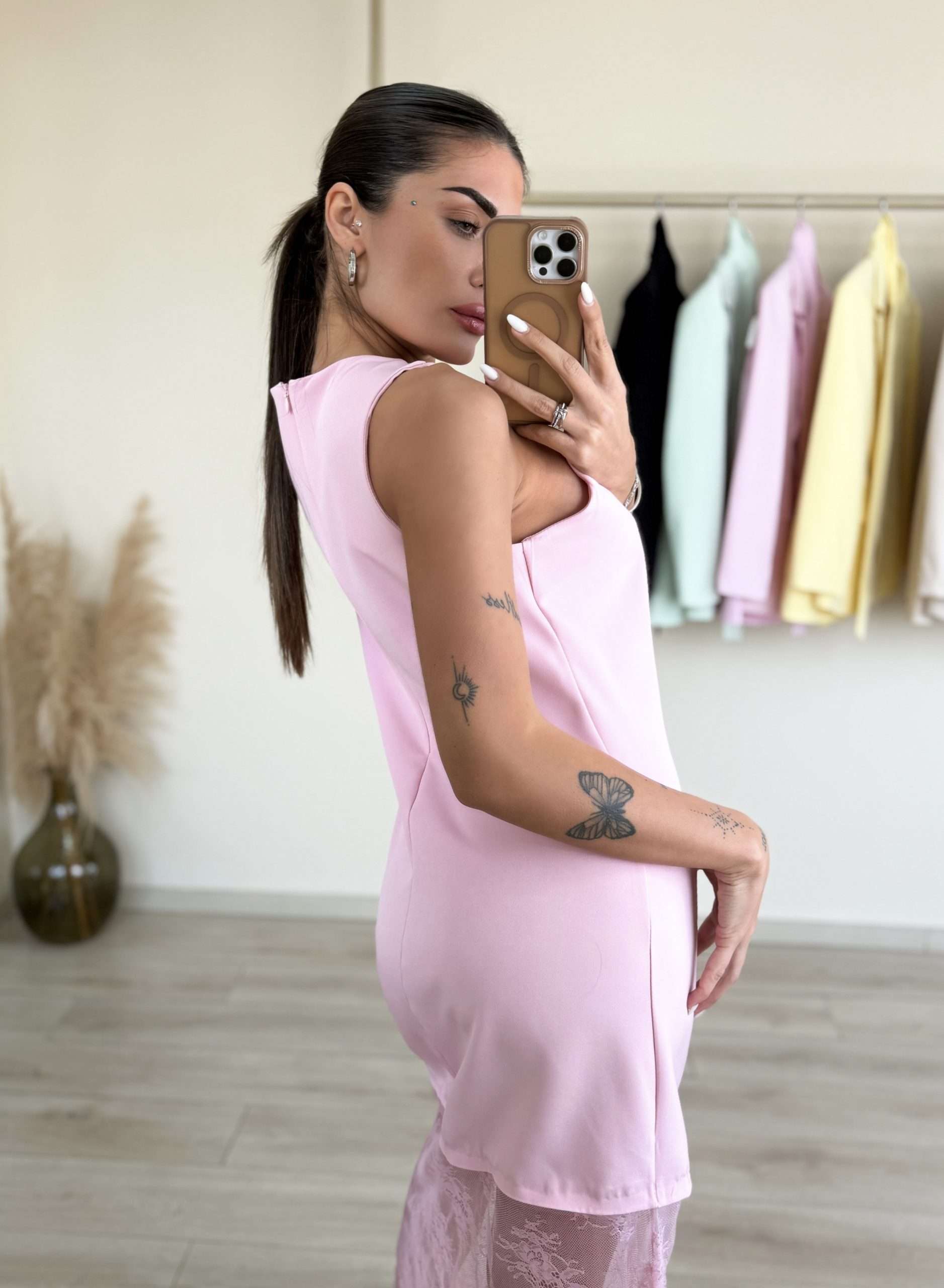 Nalla Dress - Ροζ