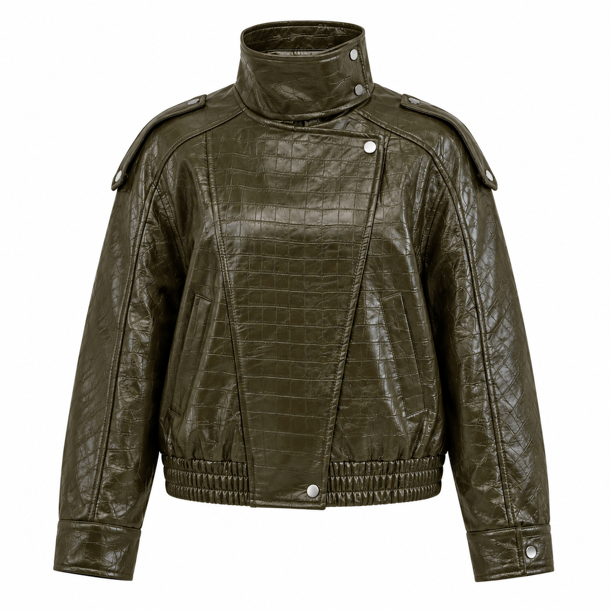 Sandra Jacket - Λαδί-thumbmail-1