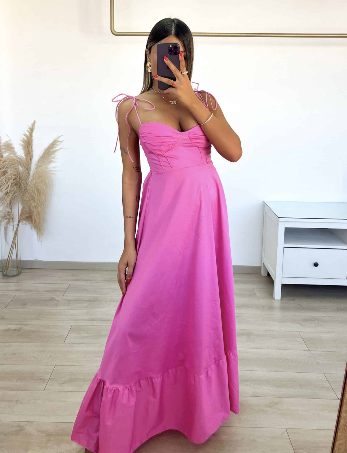 Helen Dress - Ροζ