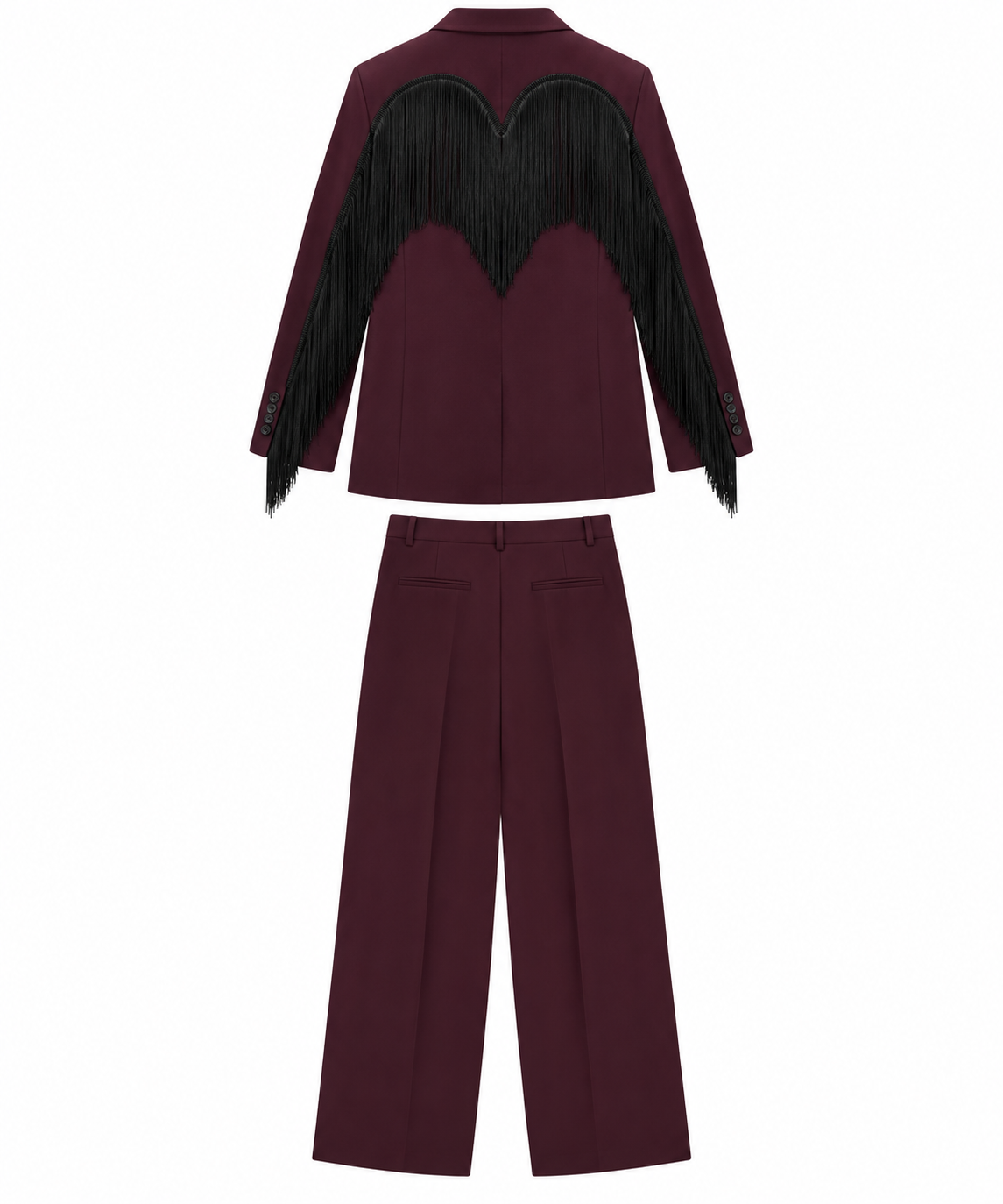 Elle Suit - Βυσσινί-thumbmail-2