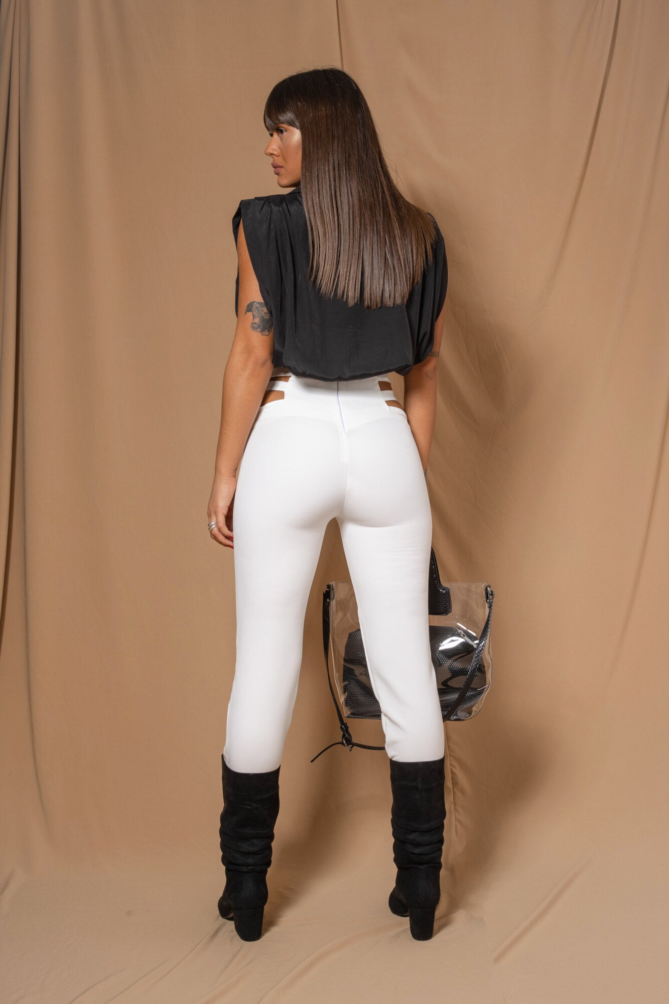 Raisa Pants - Λευκό-thumbmail-3