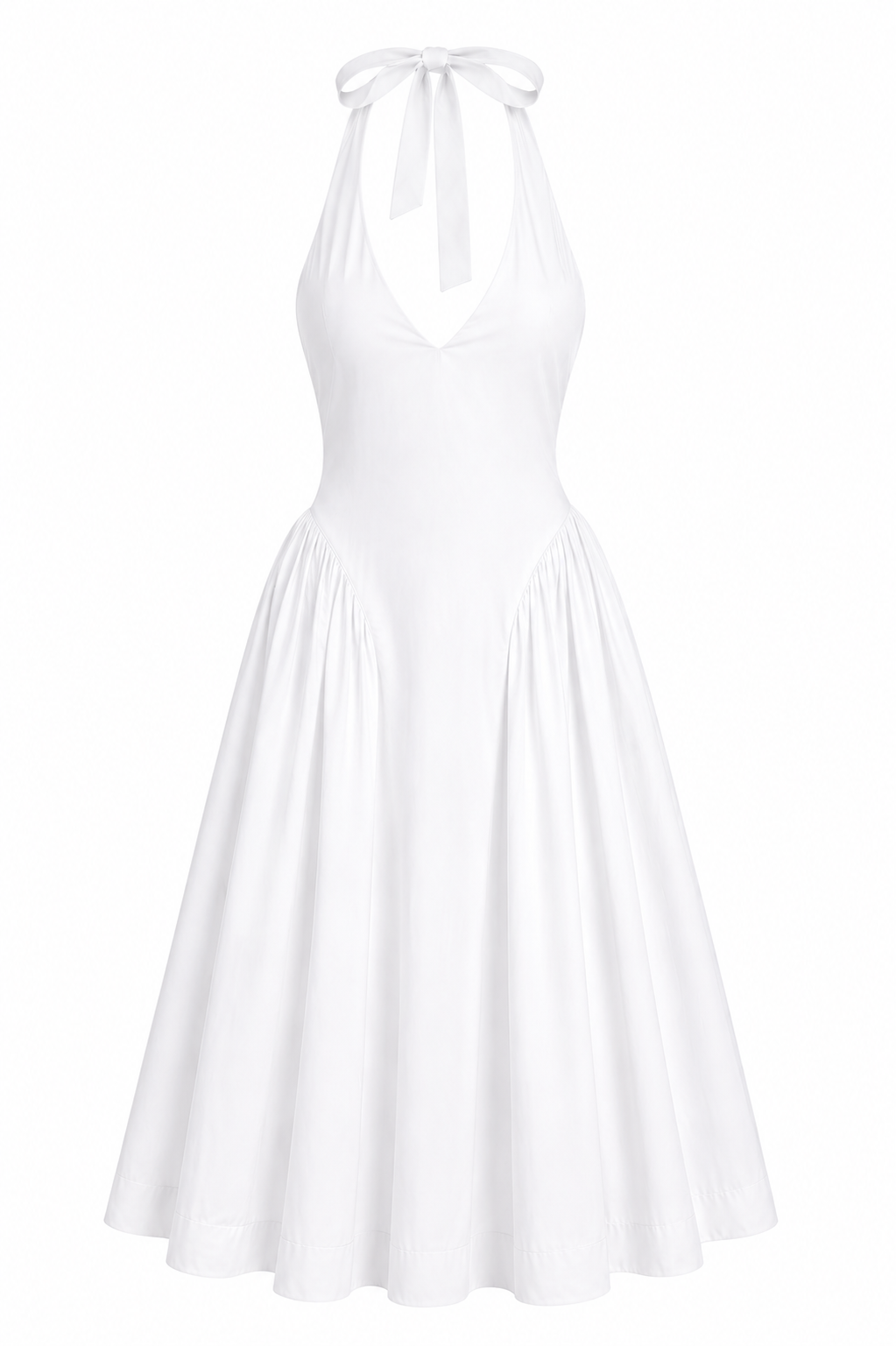 Cathrin Dress - Λευκό