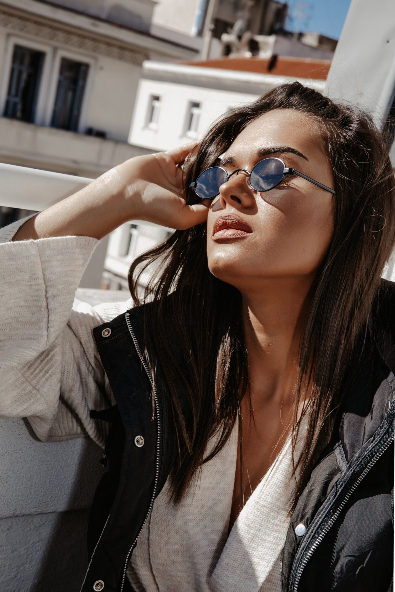 London Sunglasses Black