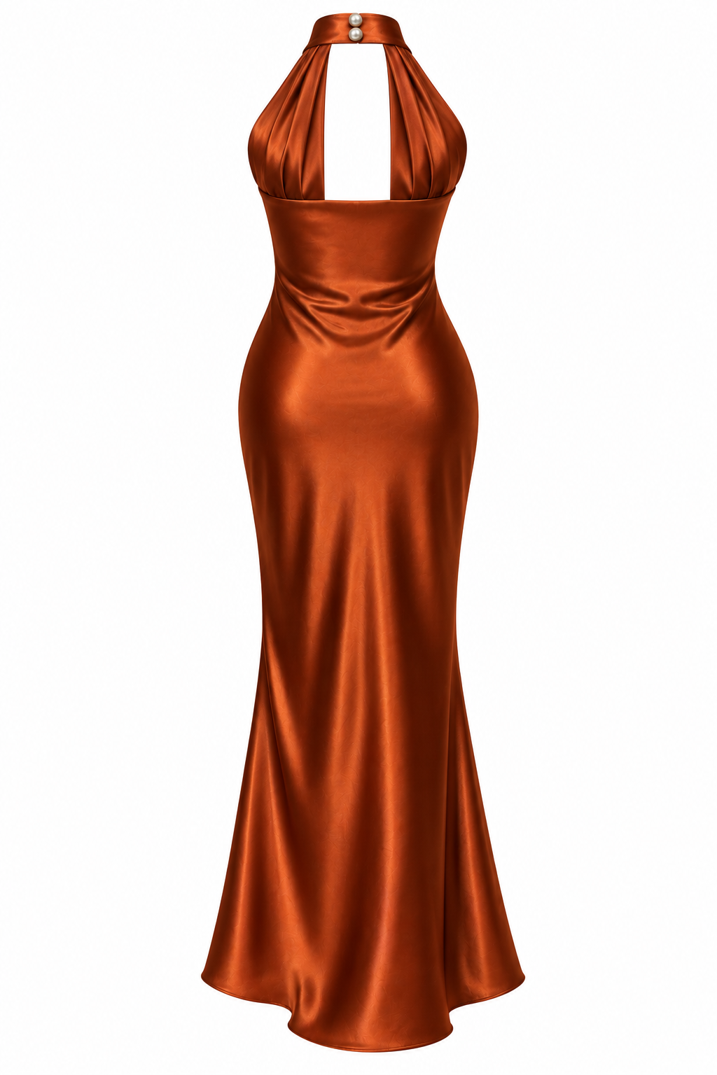 Zenia Dress - Τερακότα-thumbmail-3