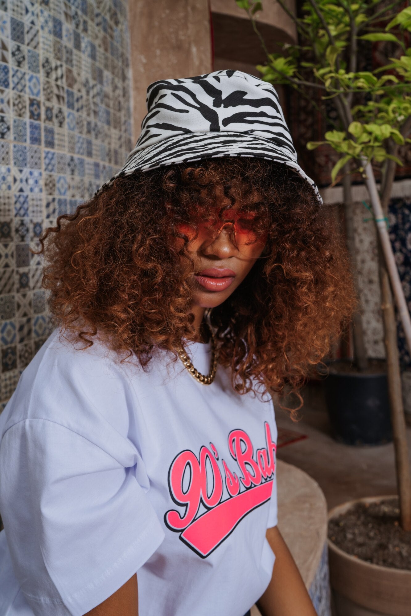Bucket Hat - Zebra
