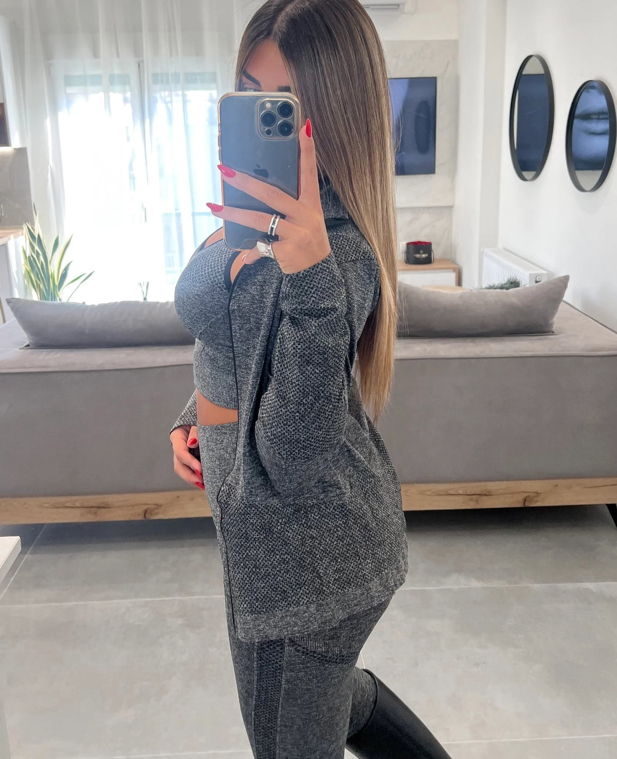 Lio 3 Pieces Set - Γκρι-thumbmail-6