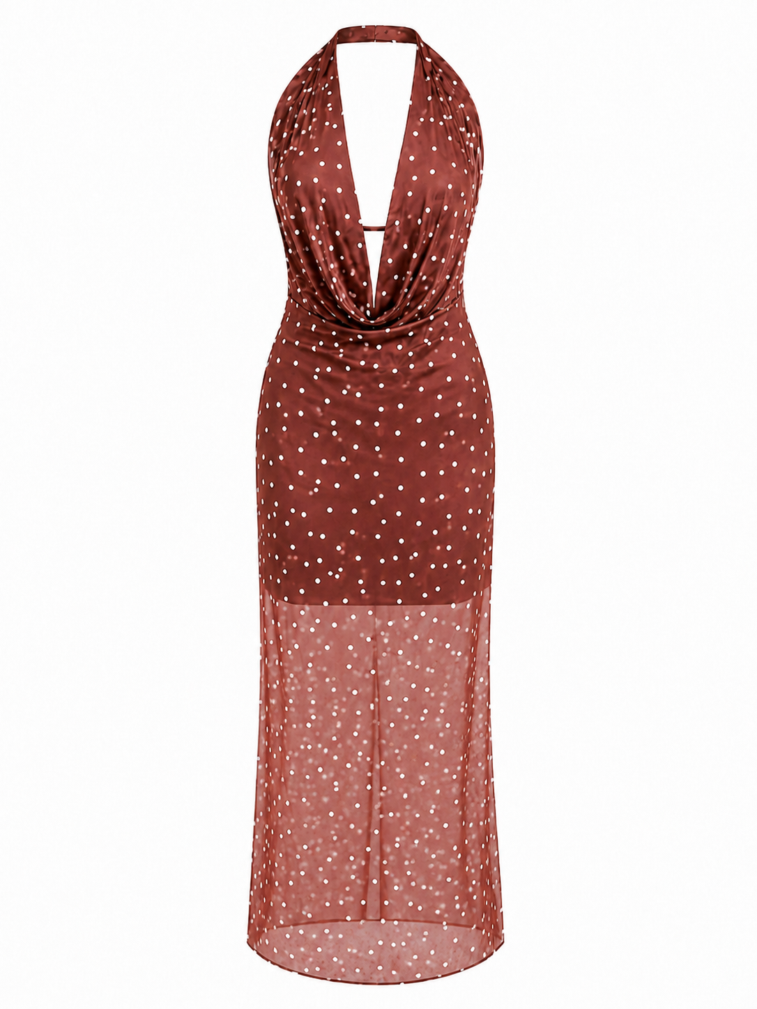Essa Dress - Καφέ