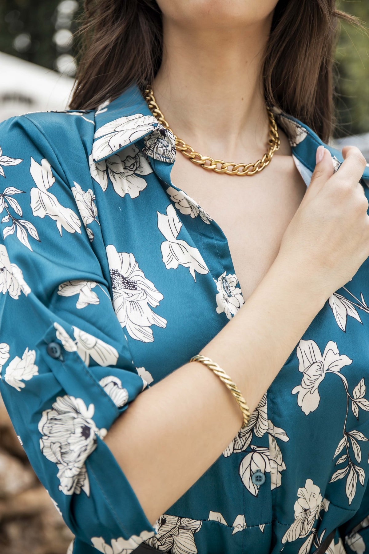Bogna Necklace - Χρυσό-thumbmail-2