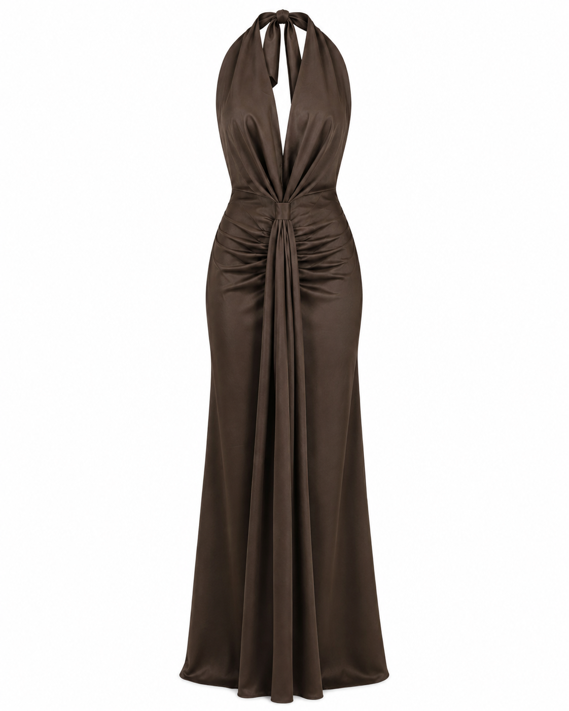 Deborah Dress - Καφέ