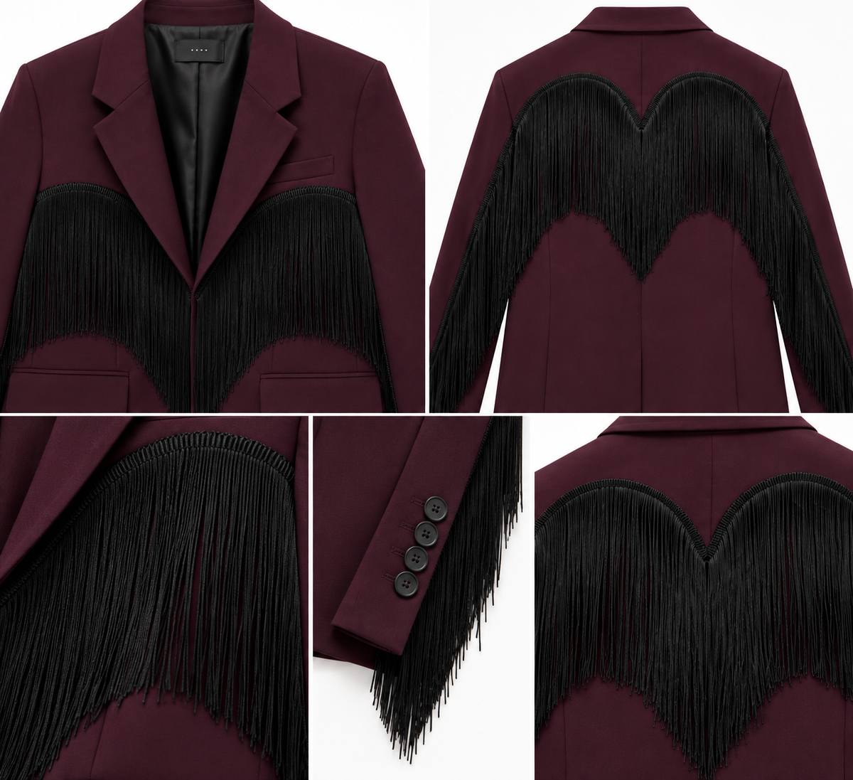 Elle Suit - Βυσσινί-thumbmail-3