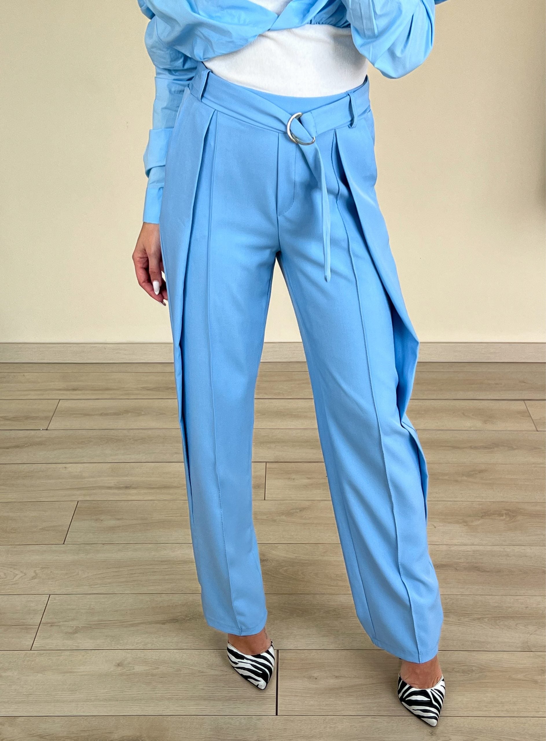 Office Pants - Σιελ