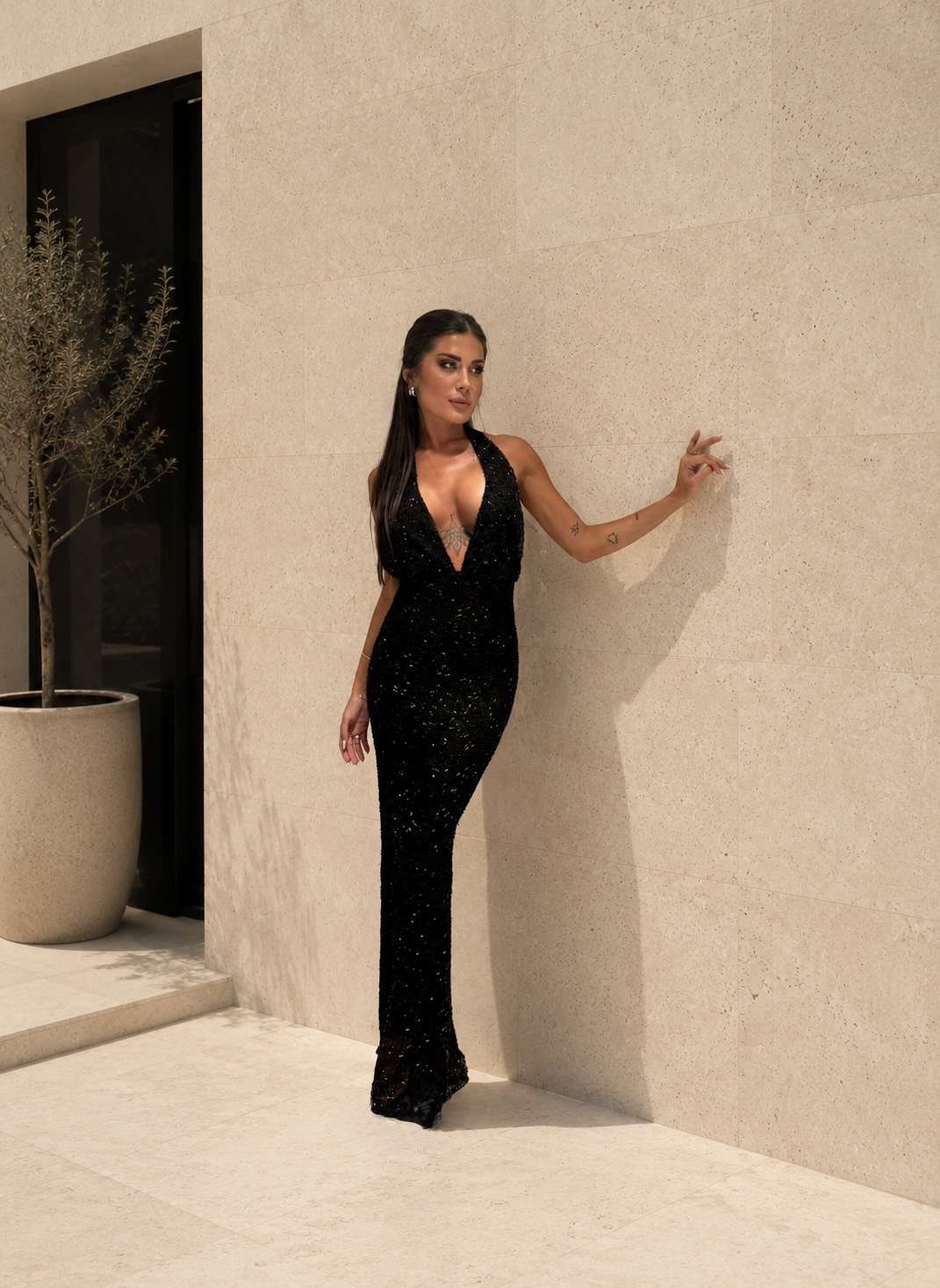 Marina Dress - Μαύρο