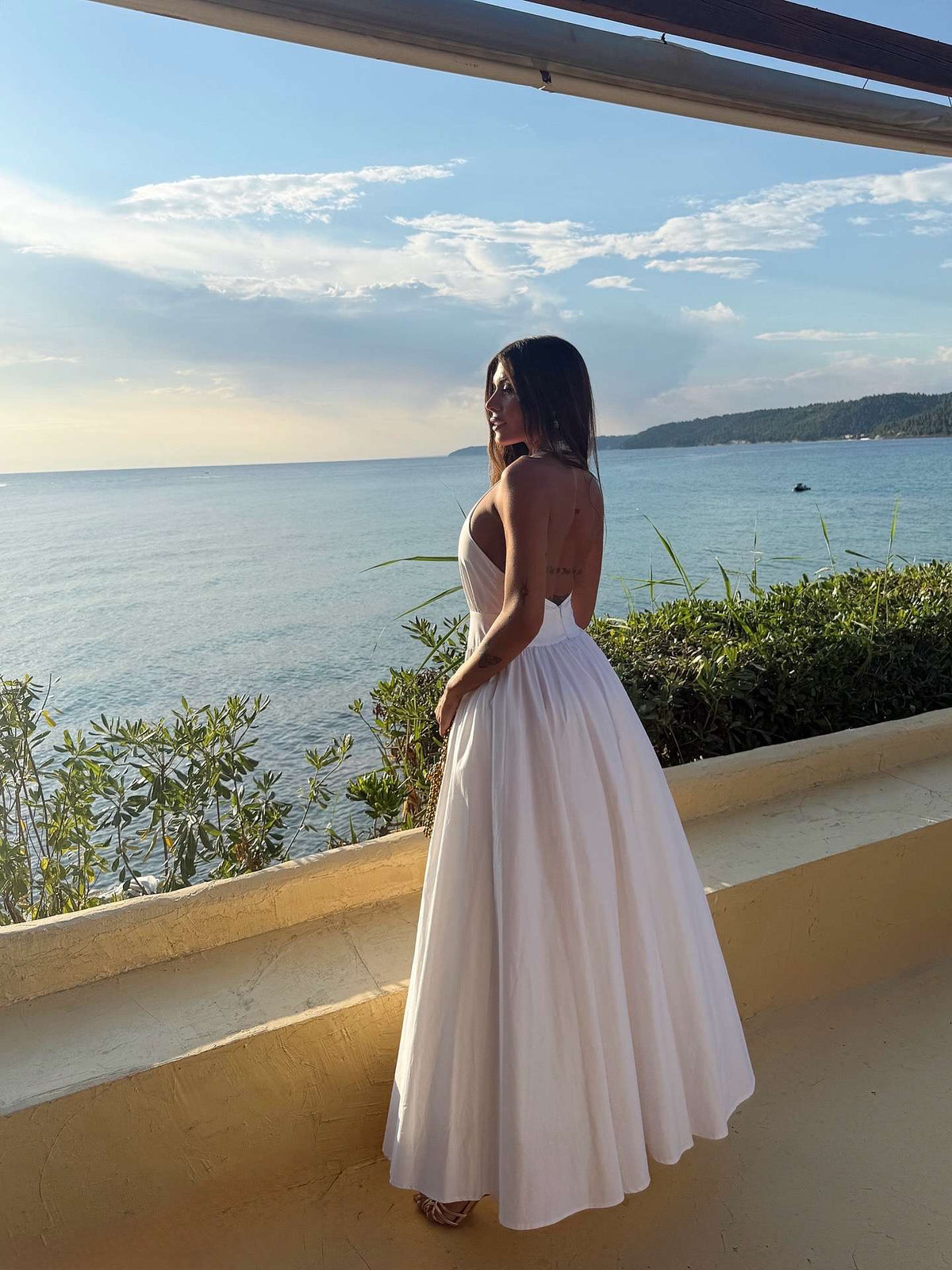 Margaret Dress - Λευκό