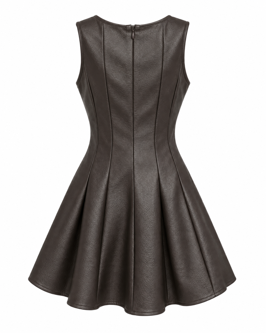 Aneli Dress - Καφέ-thumbmail-4