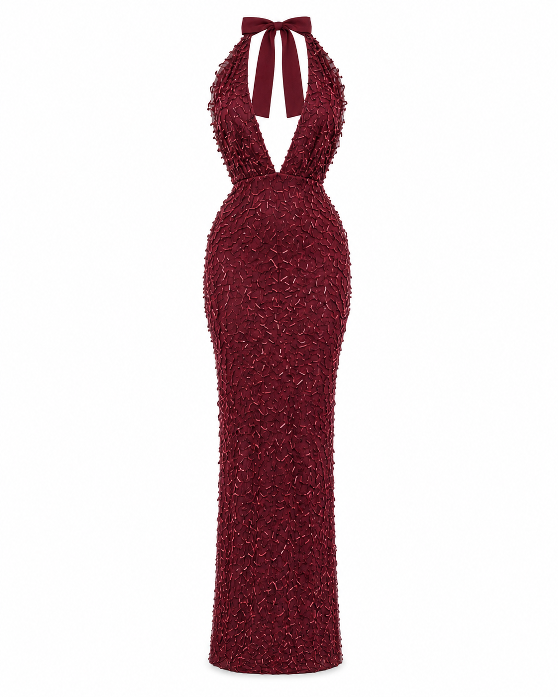 Marina Dress - Μπορντώ