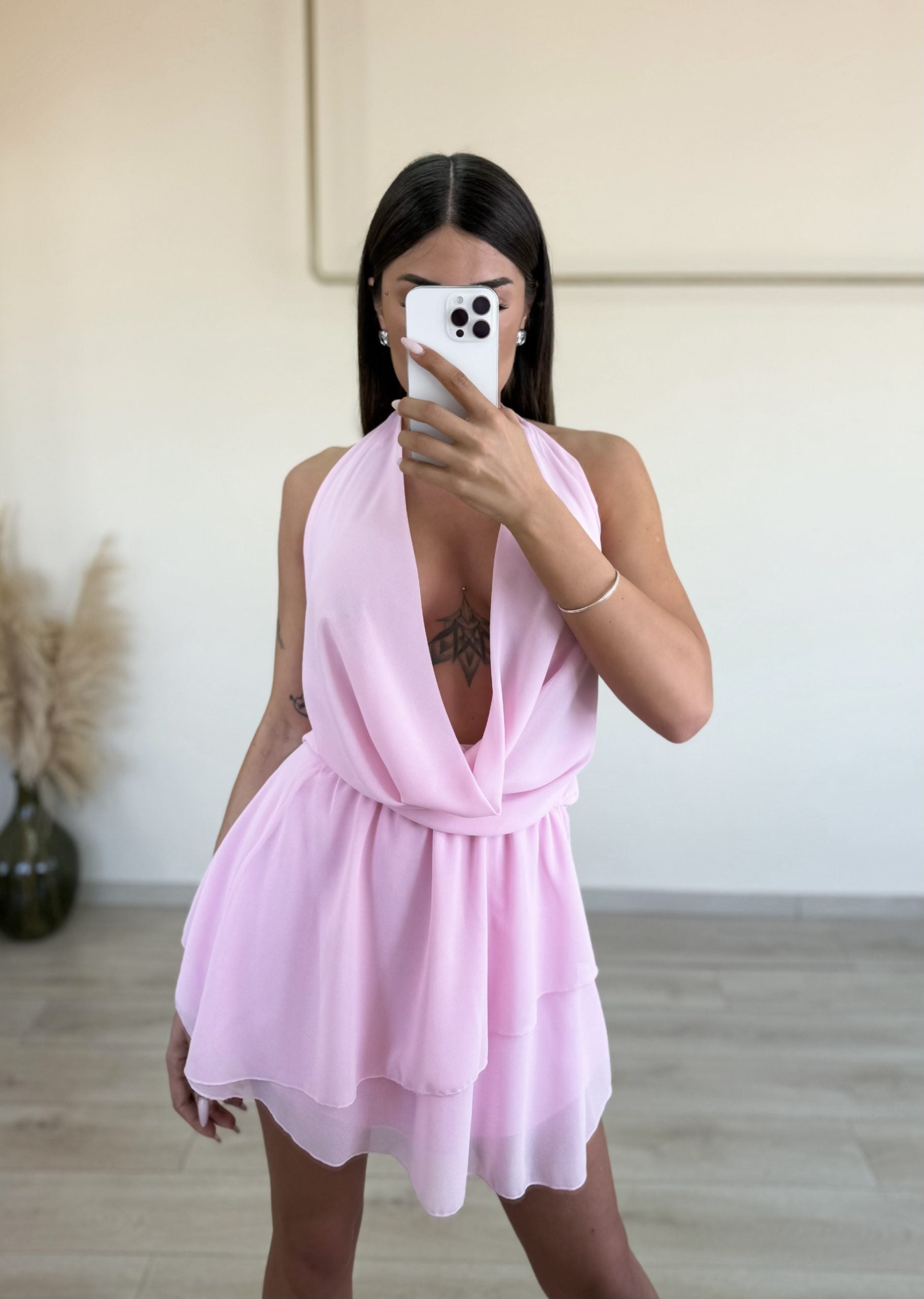Amelia Dress - Ροζ