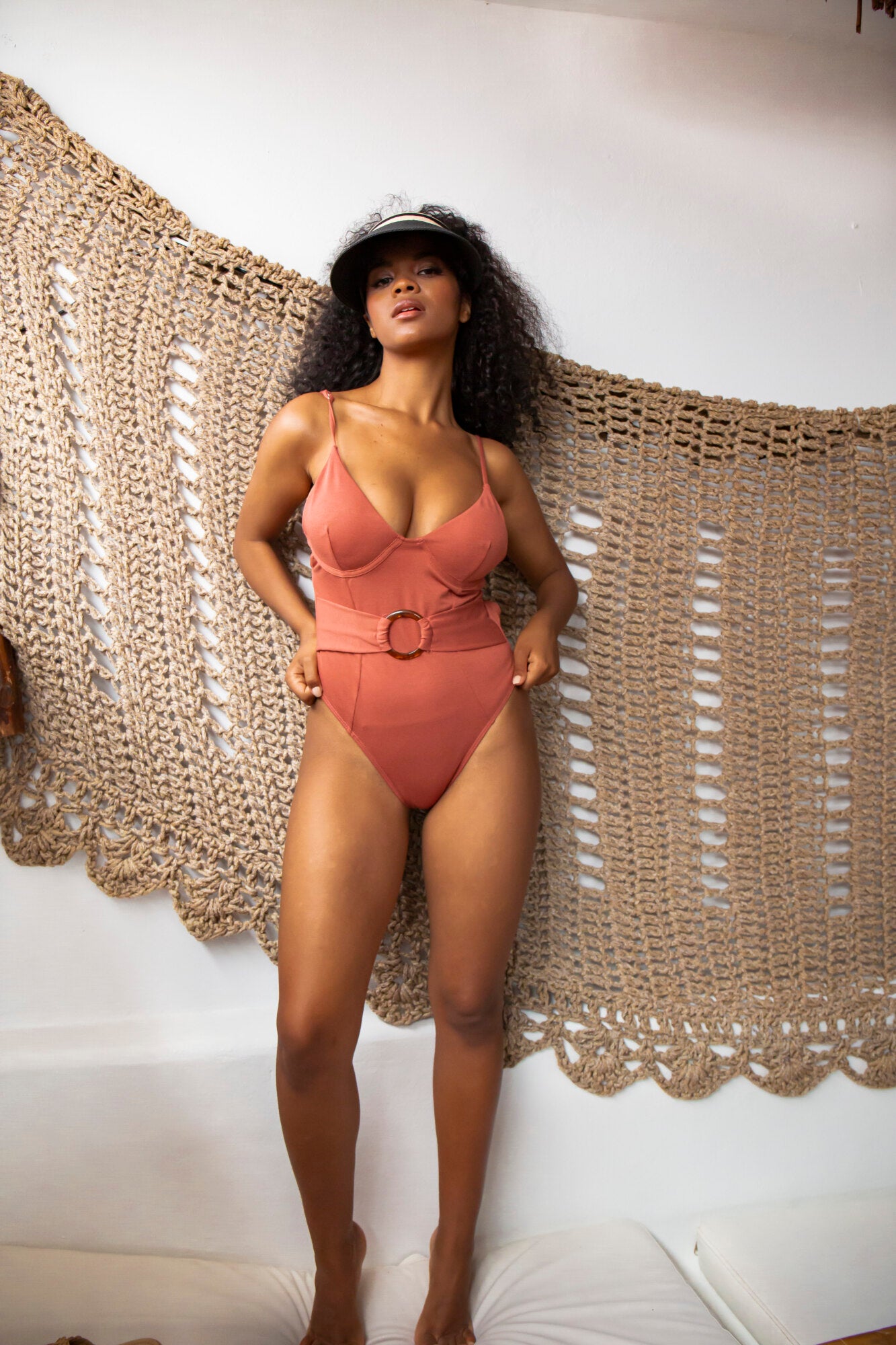Iris Swimsuit - Κεραμιδί-thumbmail-3