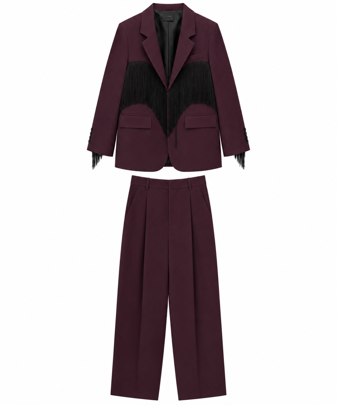 Elle Suit - Βυσσινί-thumbmail-1