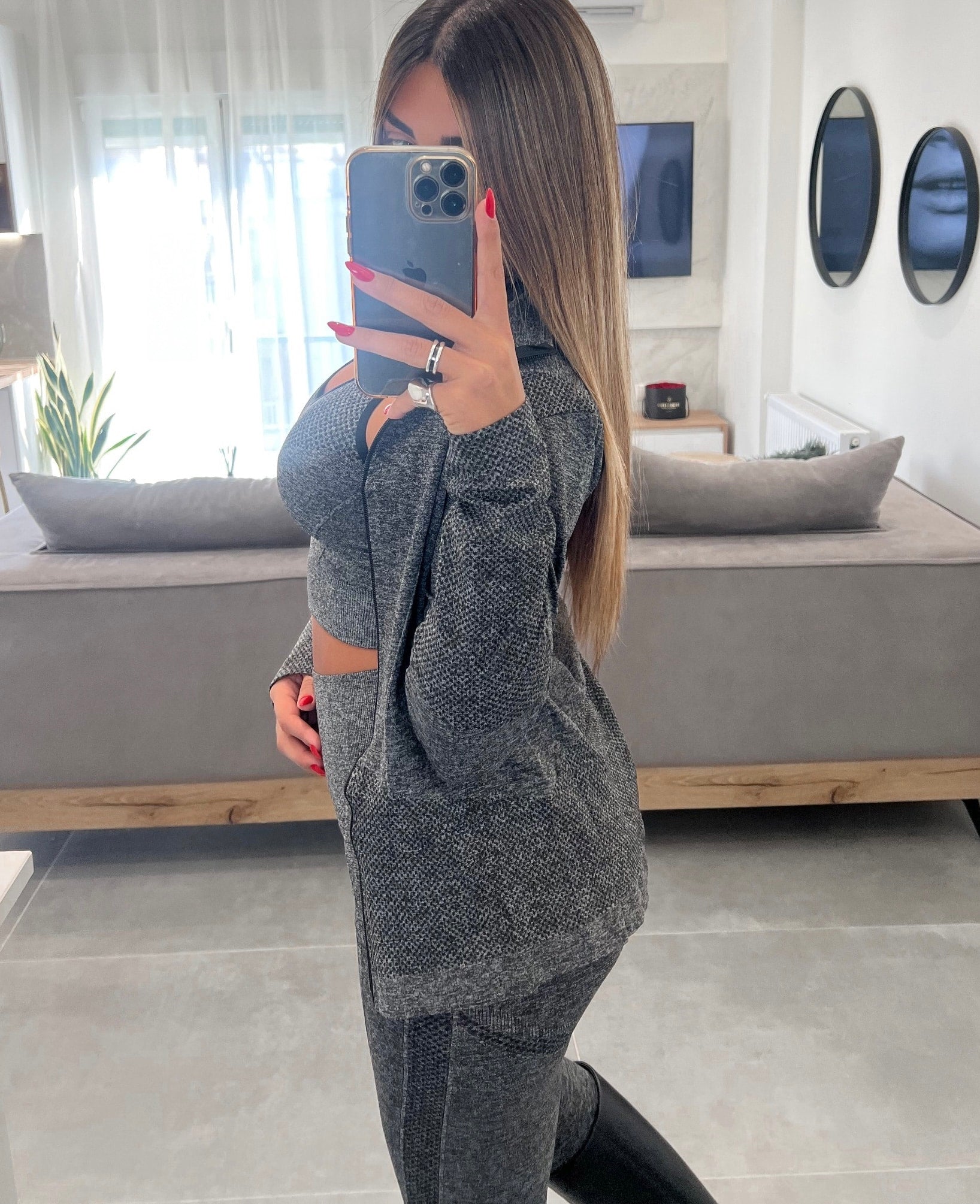 Lio 3 Pieces Set - Γκρι-thumbmail-4