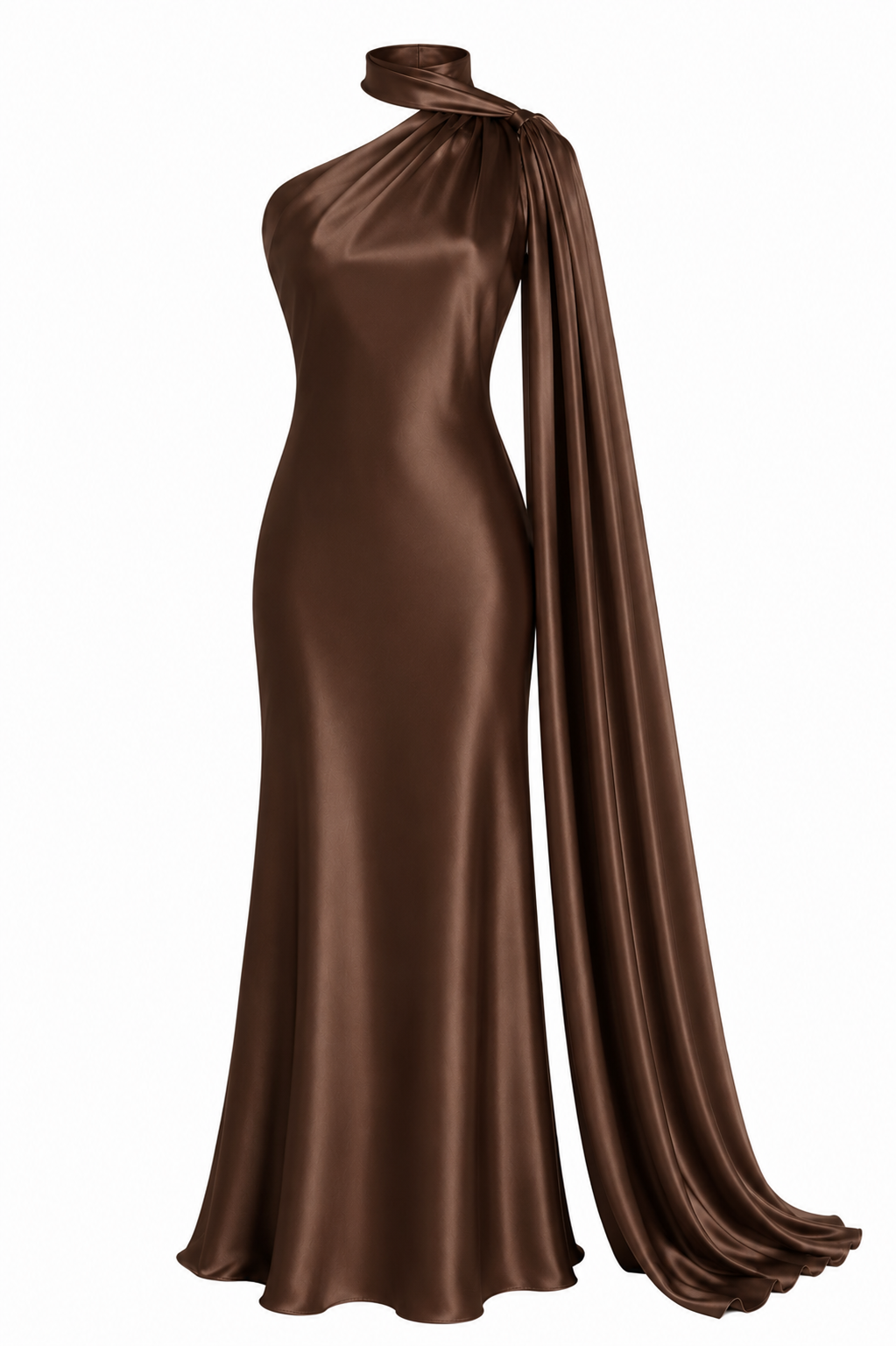 Gella Dress - Καφέ