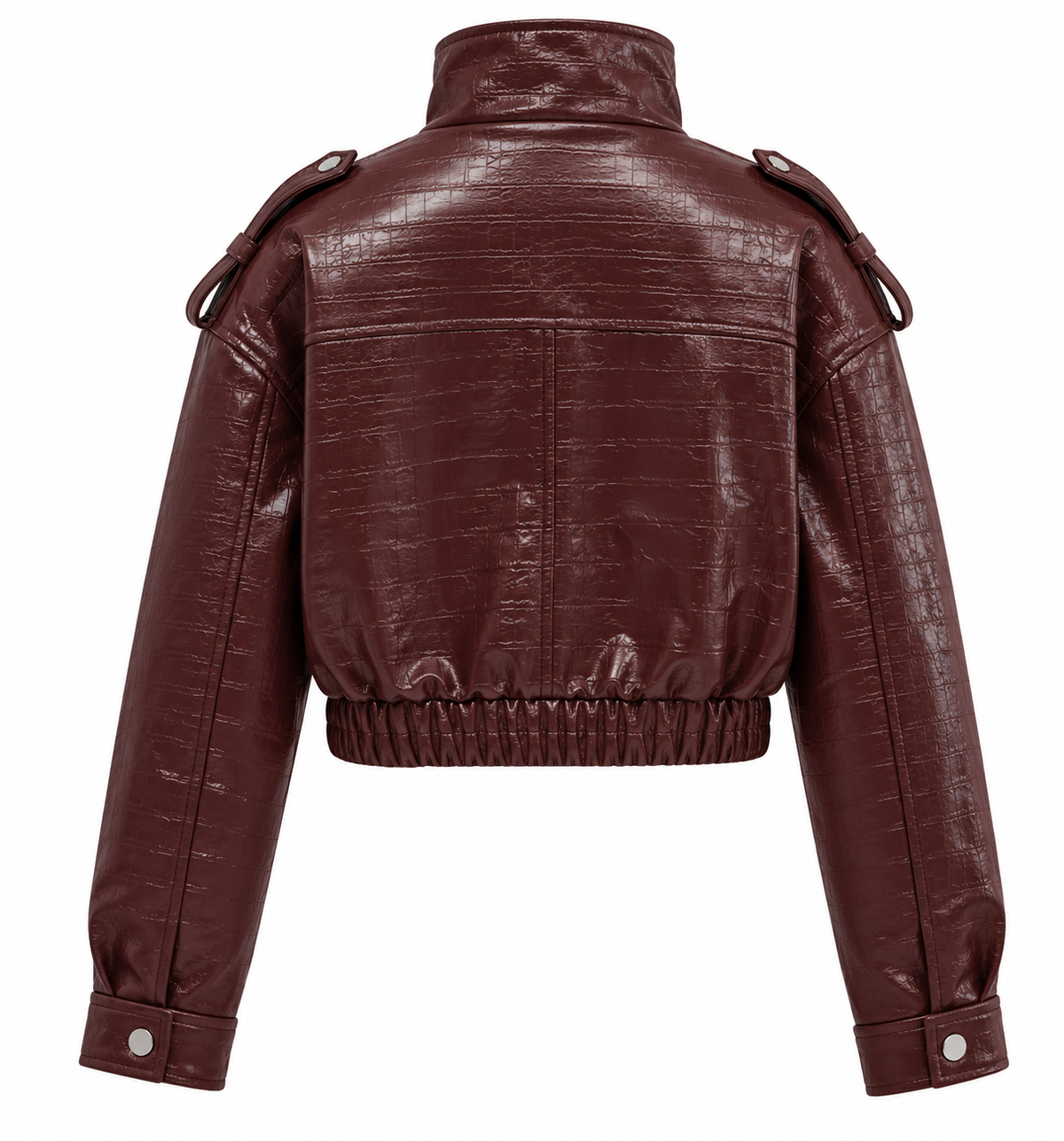 Elona Jacket - Βουργουνδί-thumbmail-2