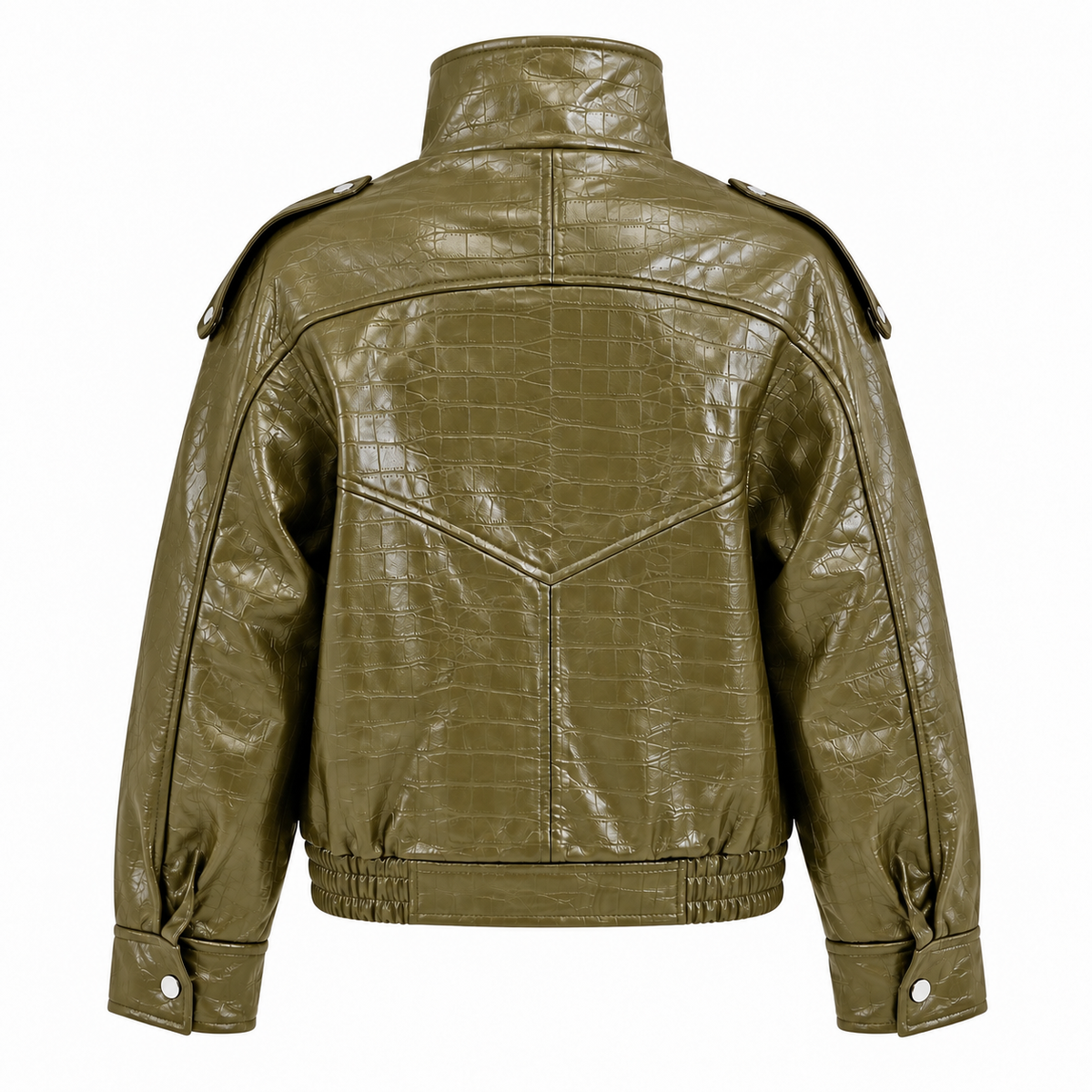 Sandra Jacket - Λαδί-thumbmail-2