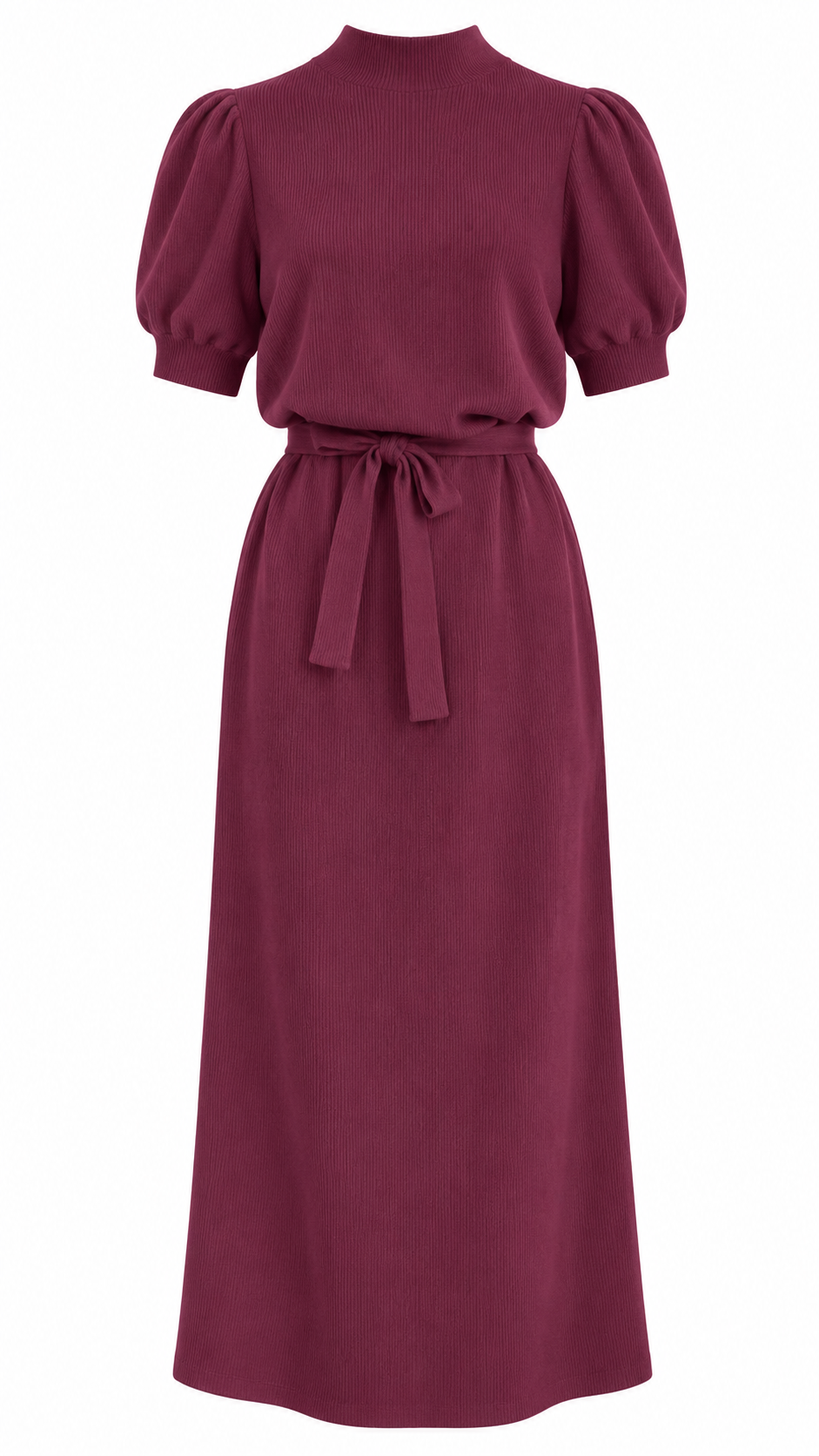 Tessa Dress - Βυσσινί-thumbmail-4