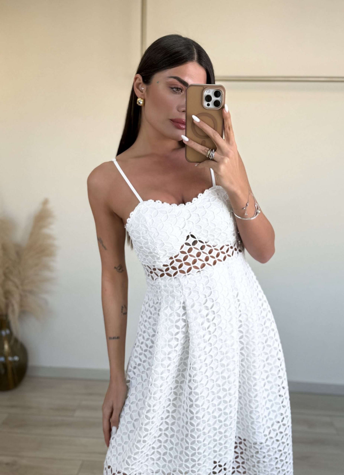 Diva Dress - Λευκό