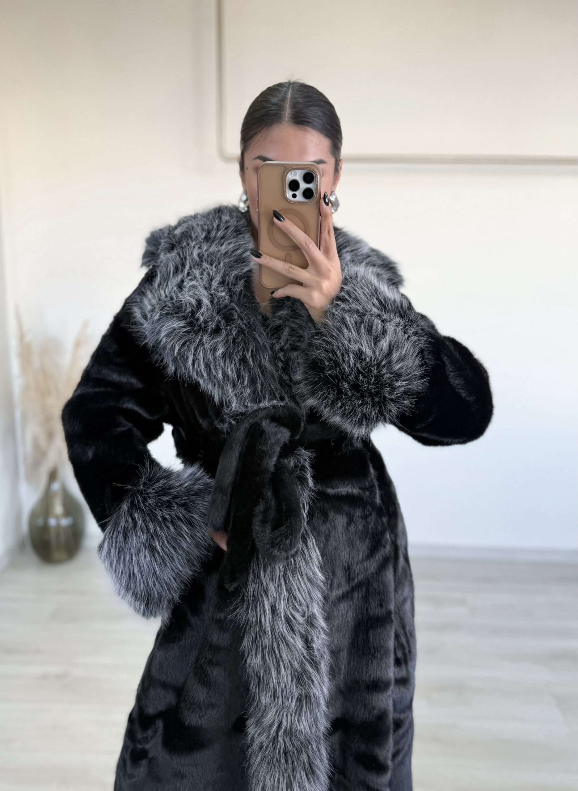 Melina Fur - Μαύρο-thumbmail-4