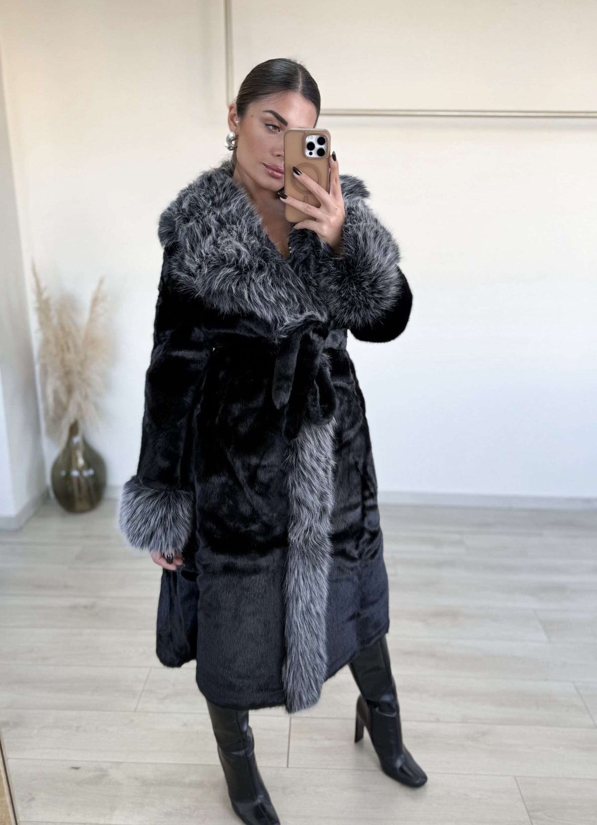 Melina Fur - Μαύρο-thumbmail-2