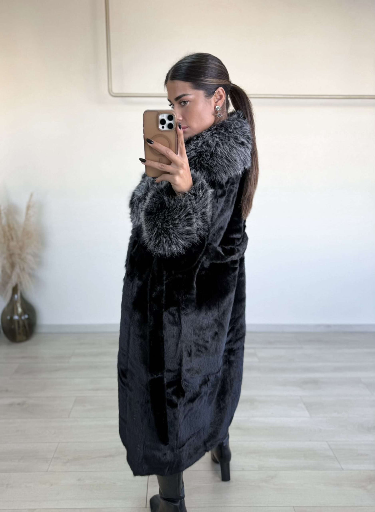 Melina Fur - Μαύρο-thumbmail-6