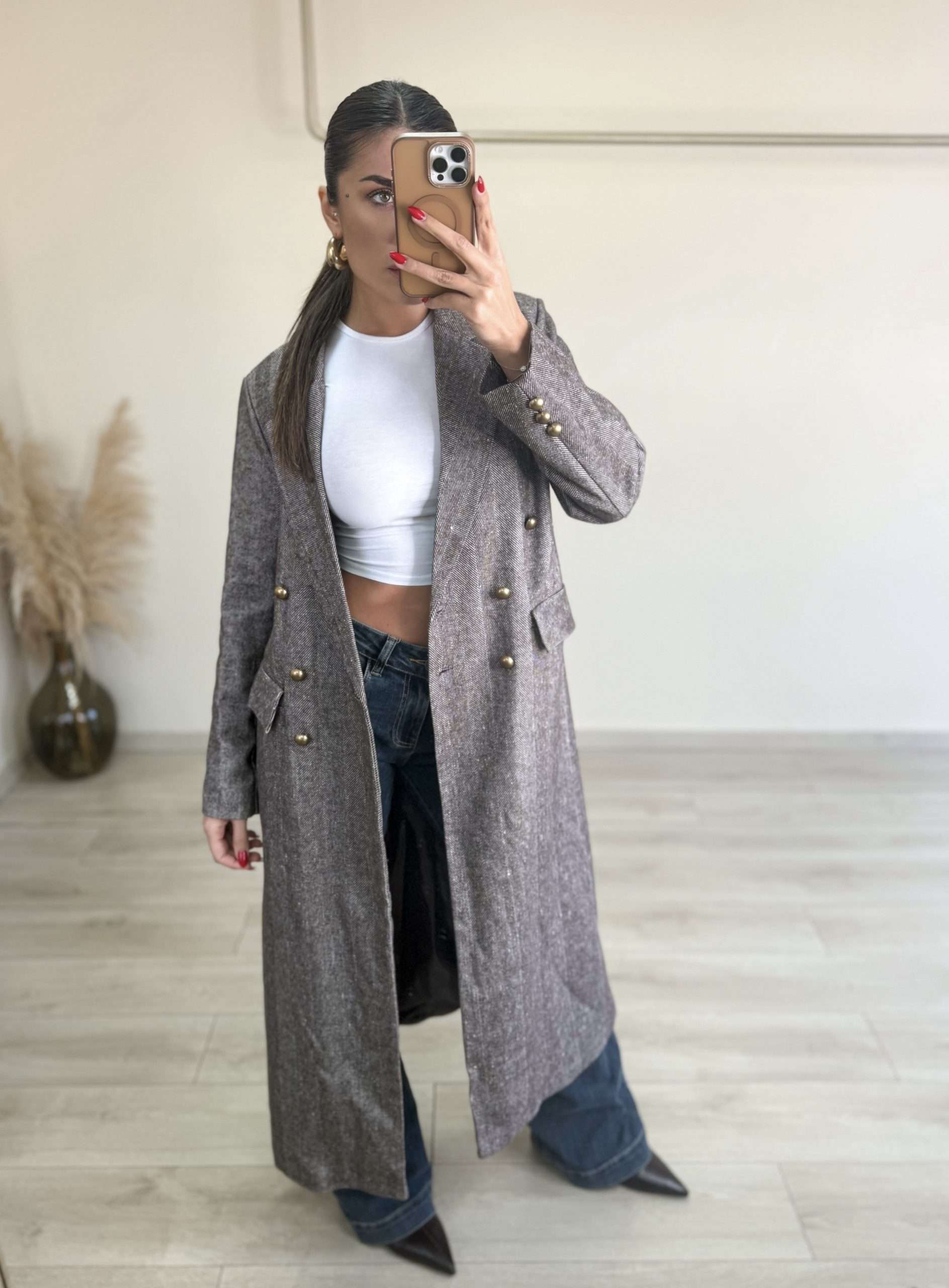 Jess Coat - Καφέ-thumbmail-5