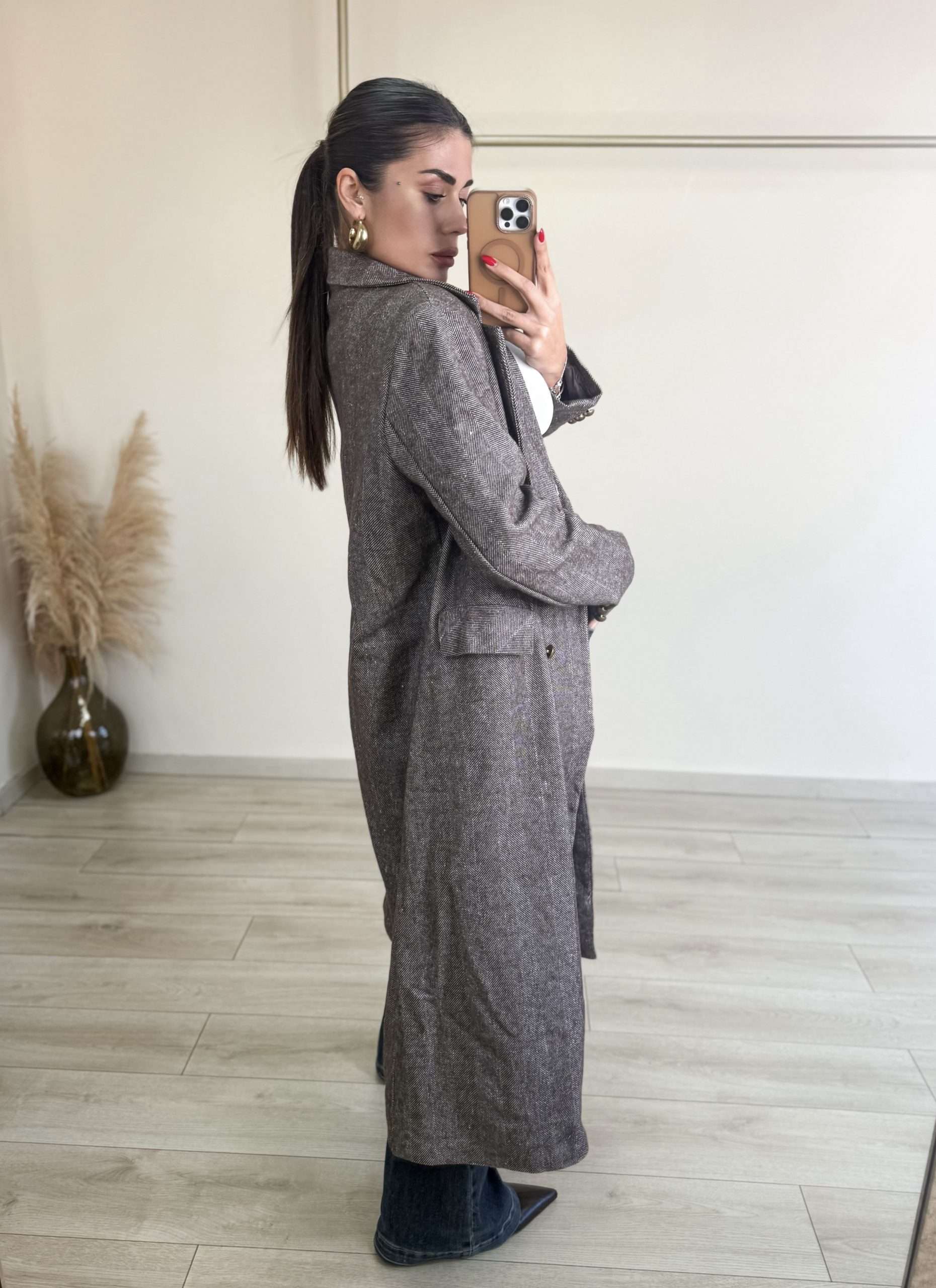 Jess Coat - Καφέ-thumbmail-6