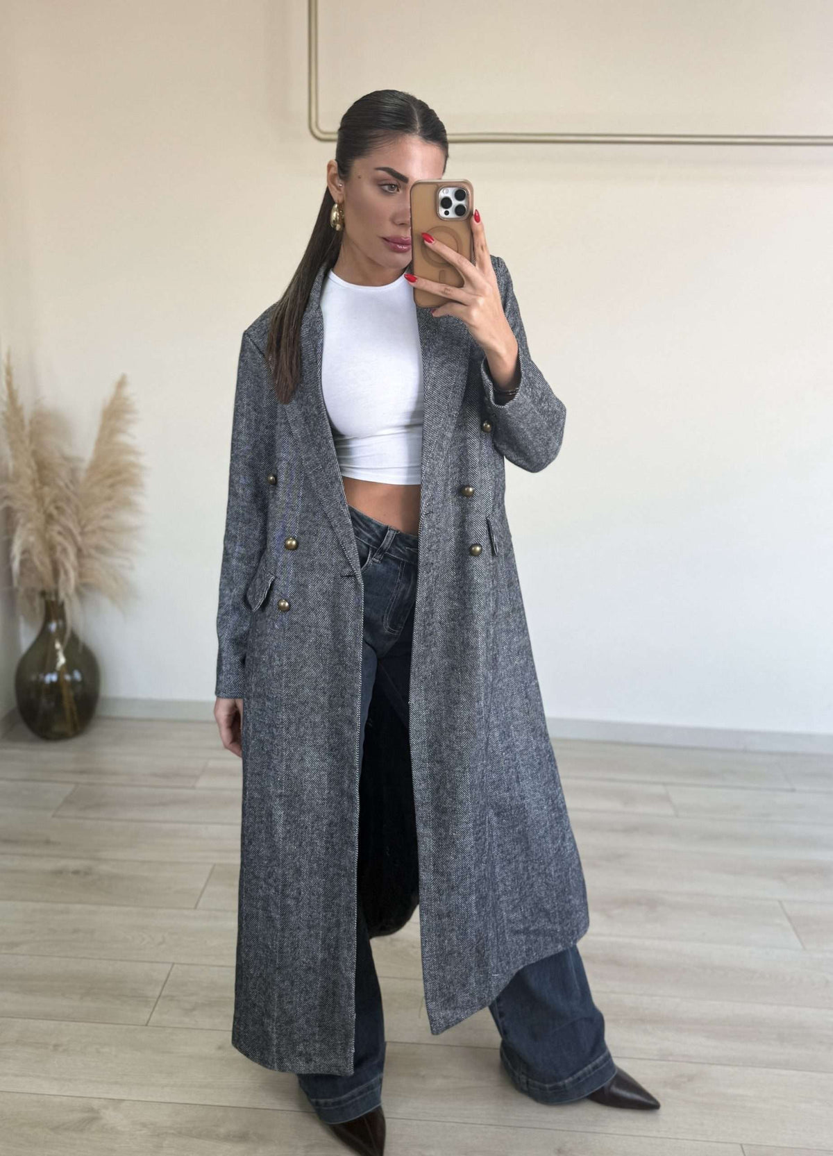 Jess Coat - Γκρι