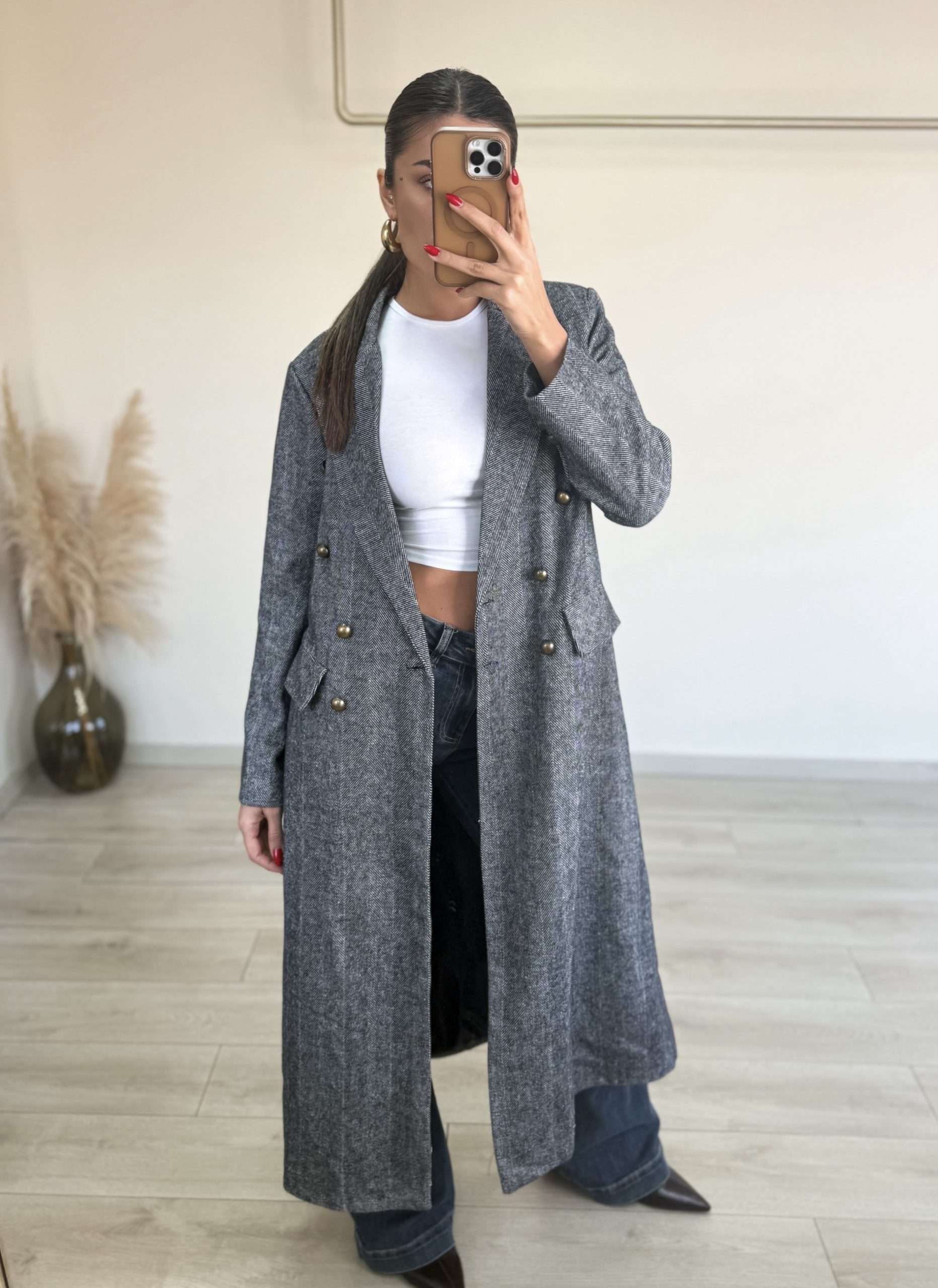 Jess Coat - Γκρι-thumbmail-3